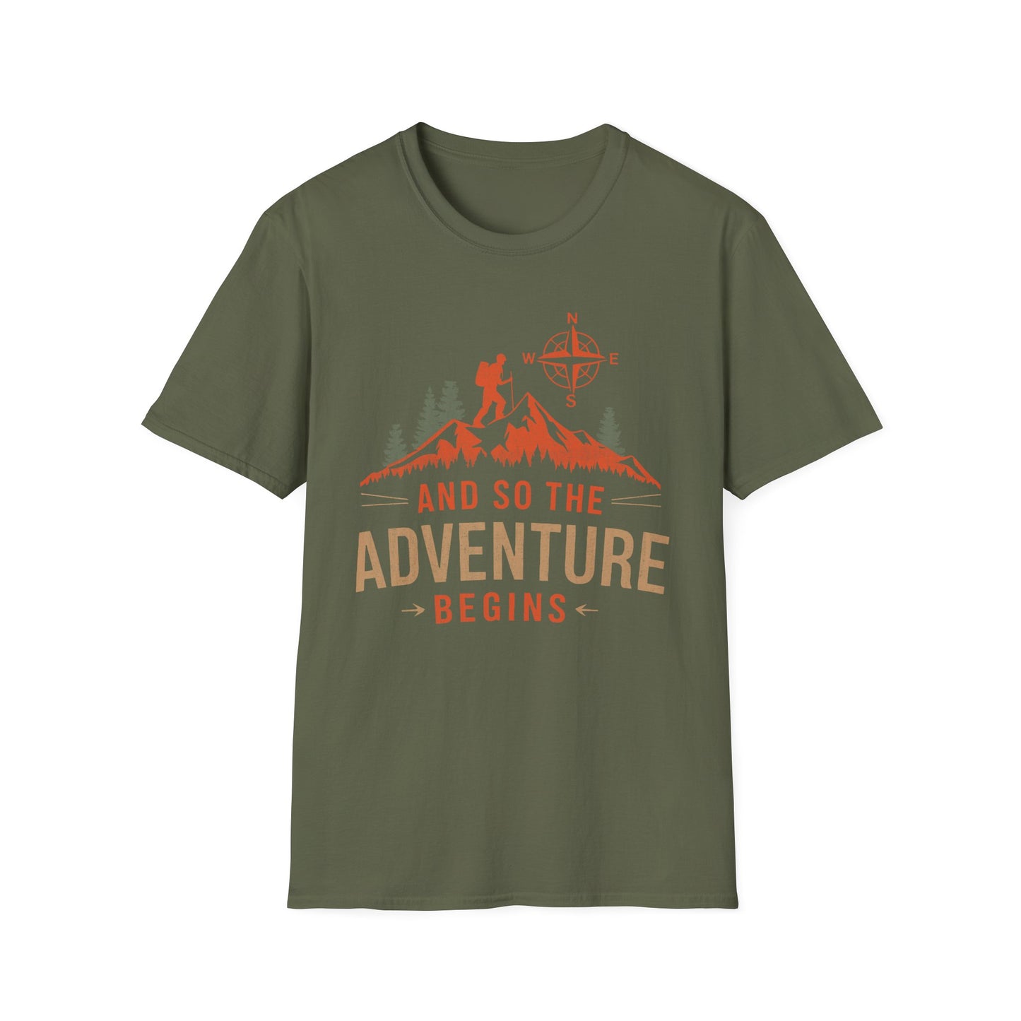 And So The advunture begin V4 T-Shirt