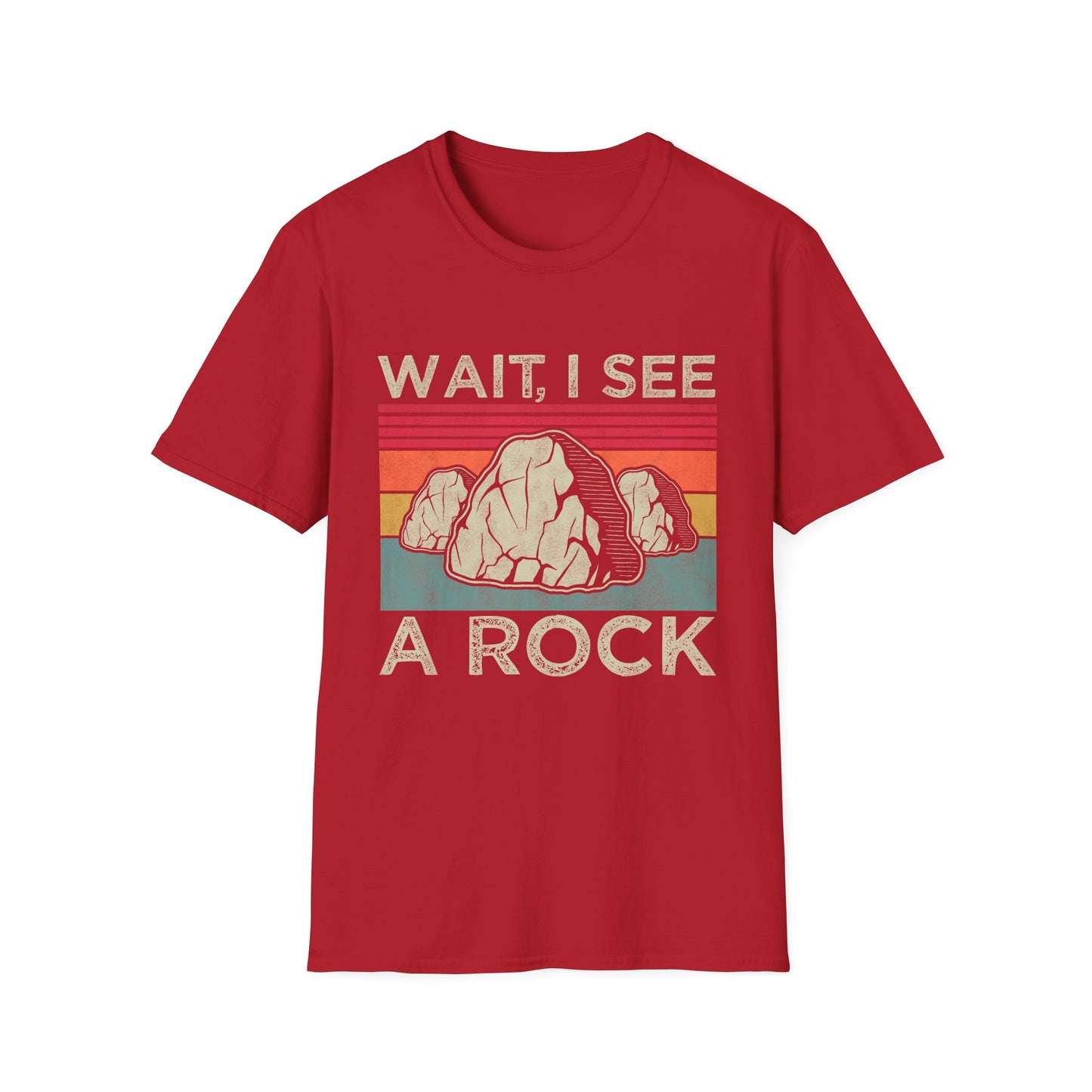 Wait I See A Rock Vintage T-Shirt