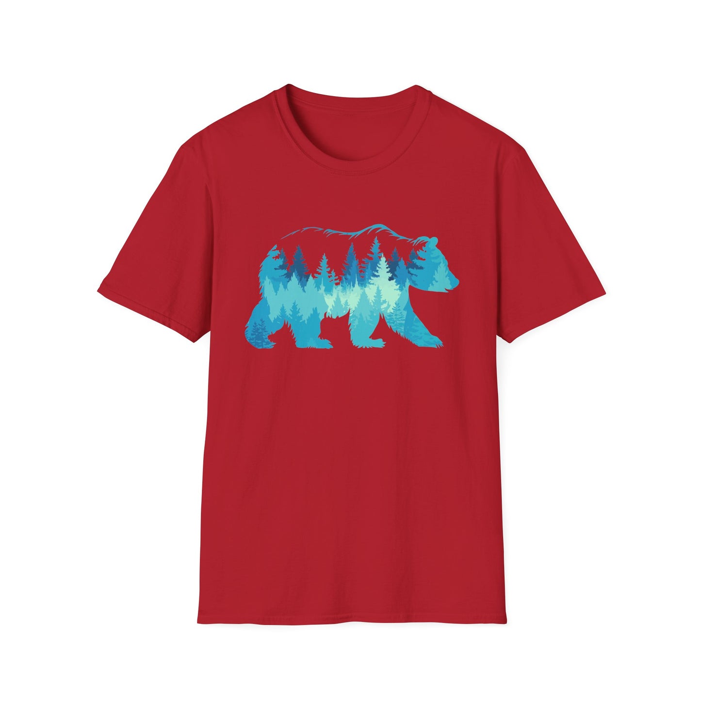 Bear Mountain Trees Outdoor V2 T-Shirt