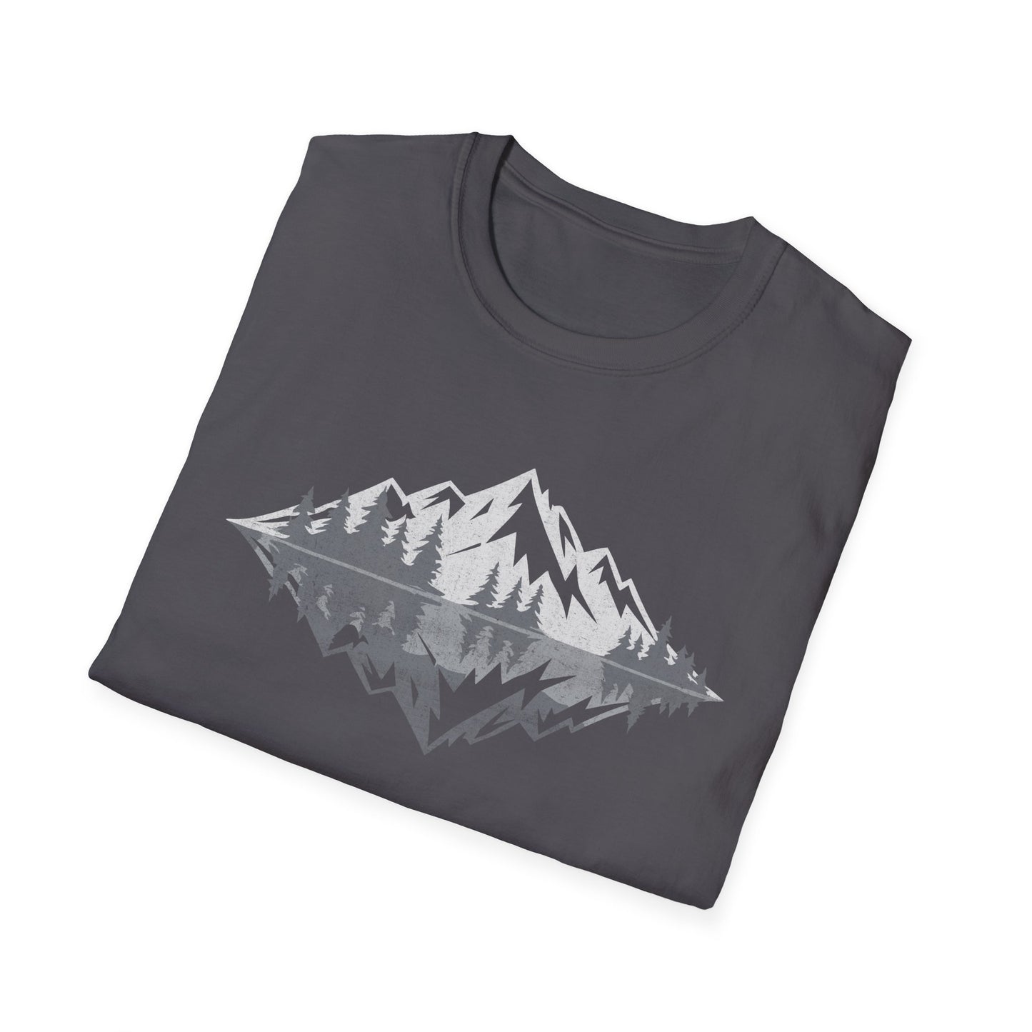 Mountains Art For outdoors hikers and nature lovers V2 T-Shirt