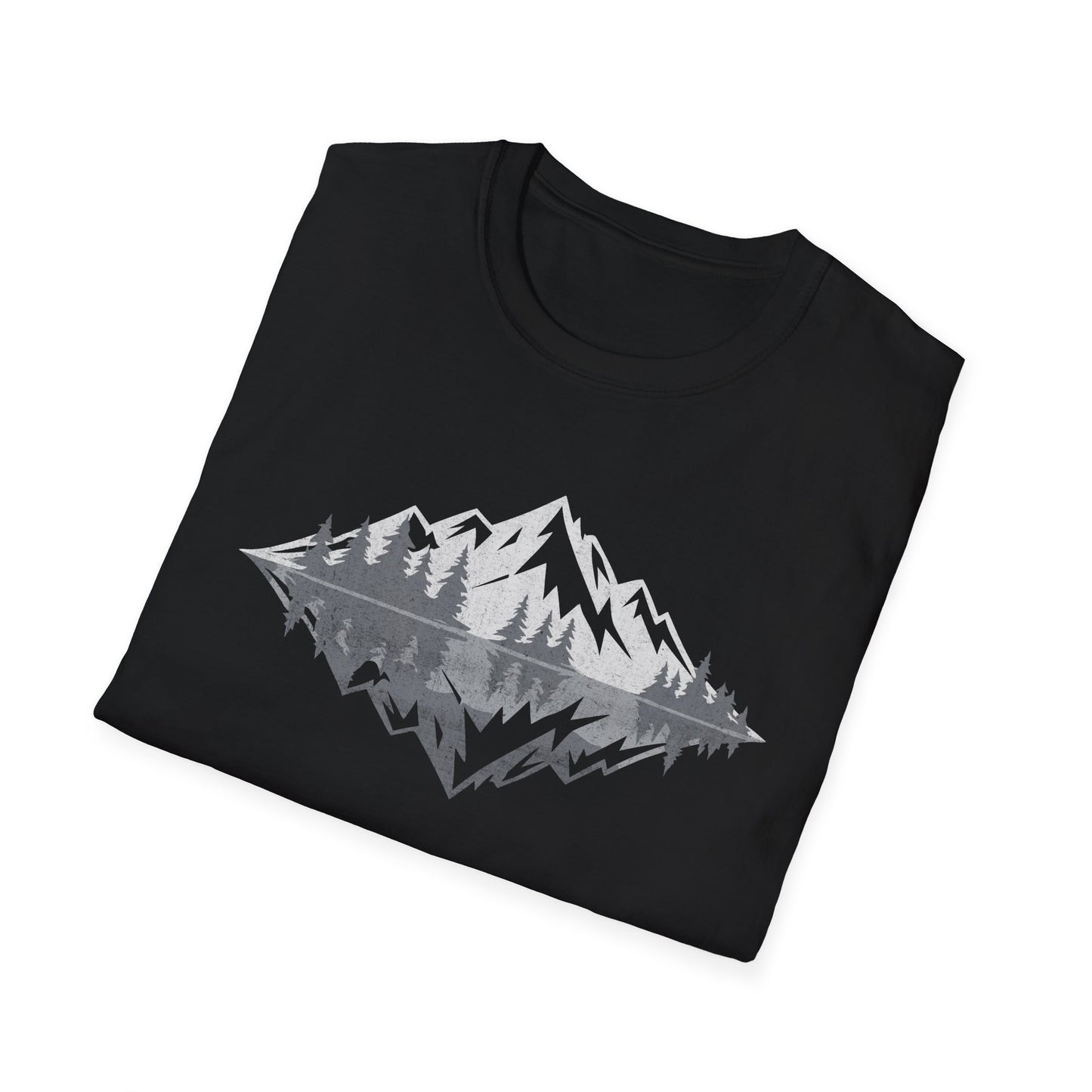 Mountains Art For outdoors hikers and nature lovers V2 T-Shirt