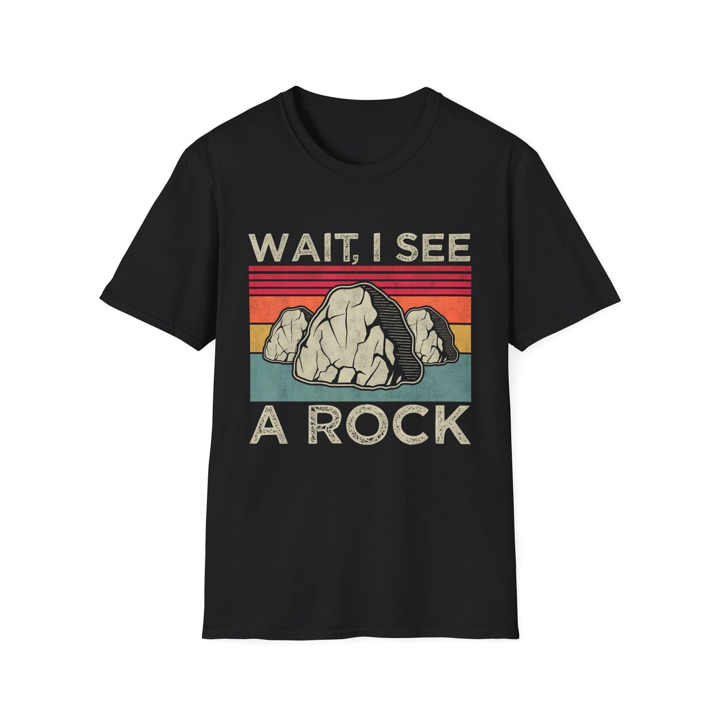 Wait I See A Rock Vintage T-Shirt