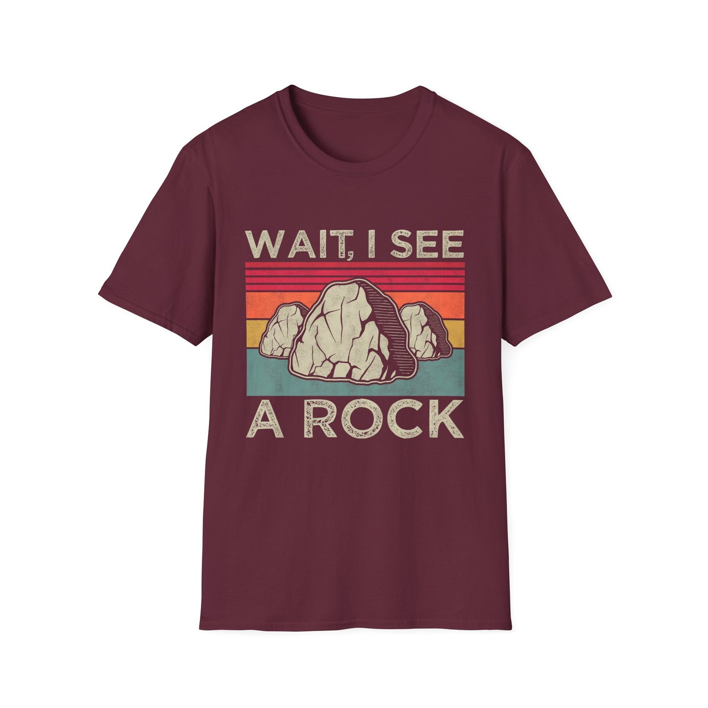 Wait I See A Rock Vintage T-Shirt