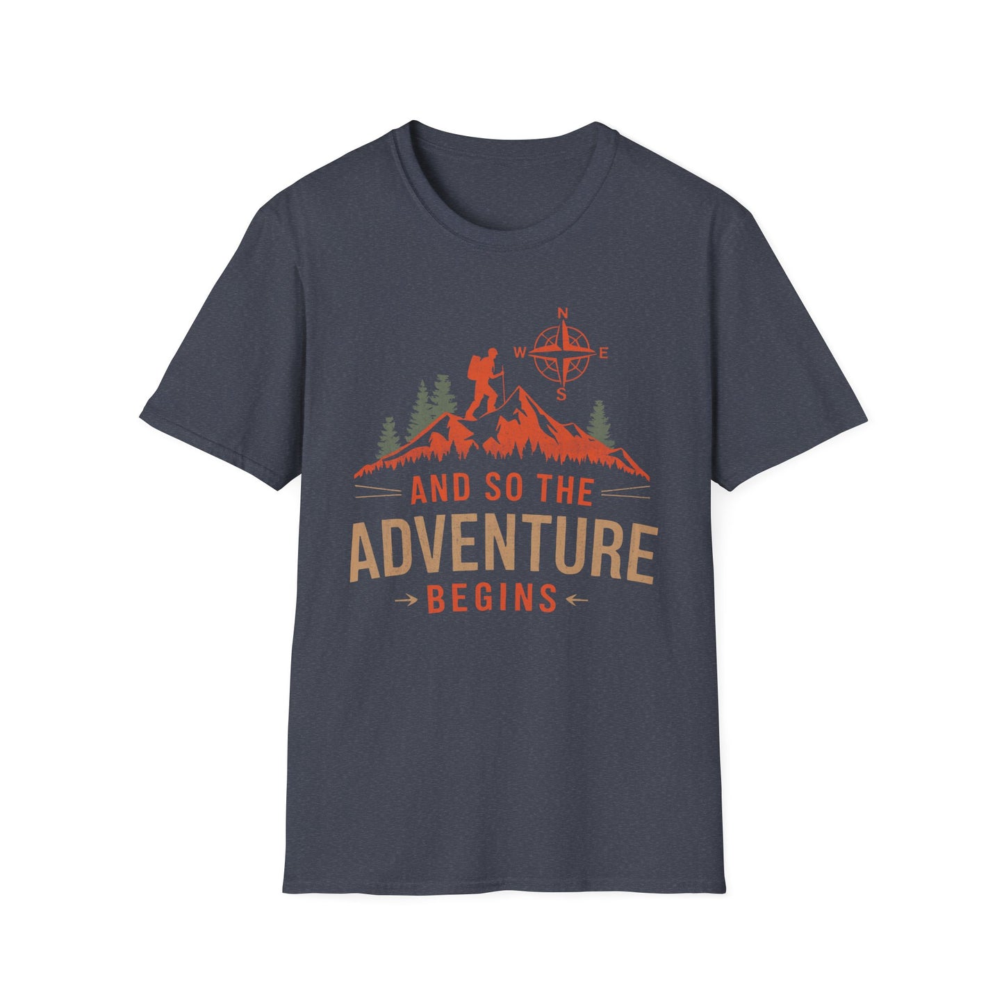 And So The advunture begin V4 T-Shirt