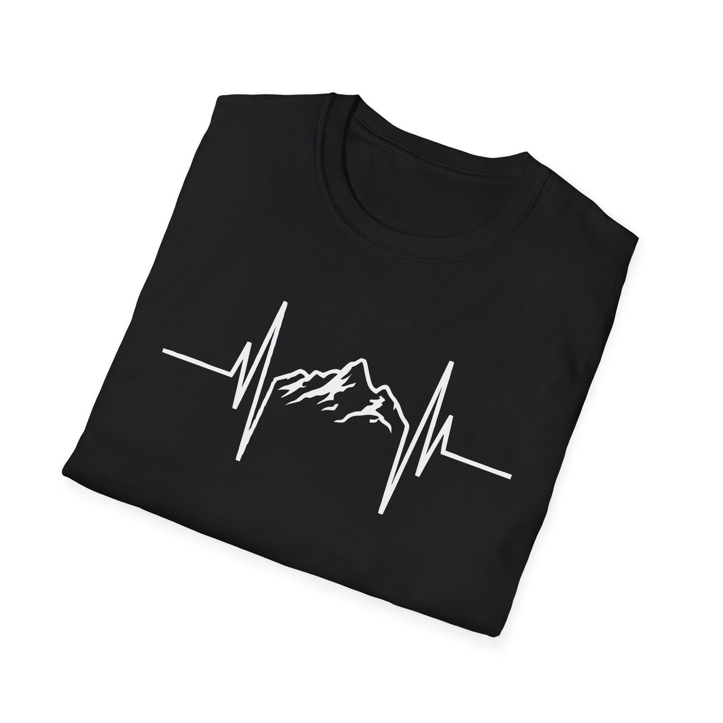 Mountains Hiking Heartbeat Hiker Adventures V2 T-Shirt