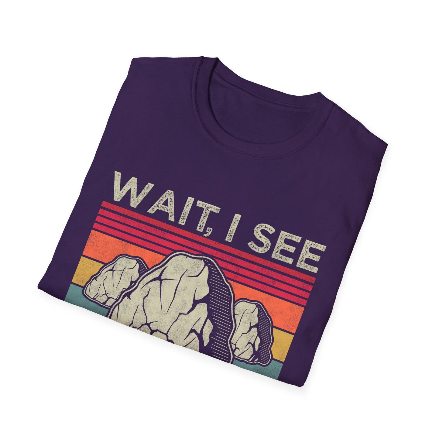 Wait I See A Rock Vintage T-Shirt