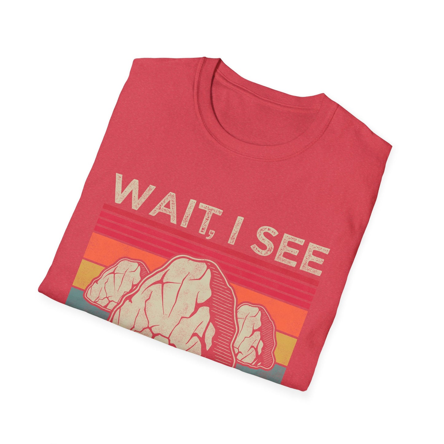 Wait I See A Rock Vintage T-Shirt