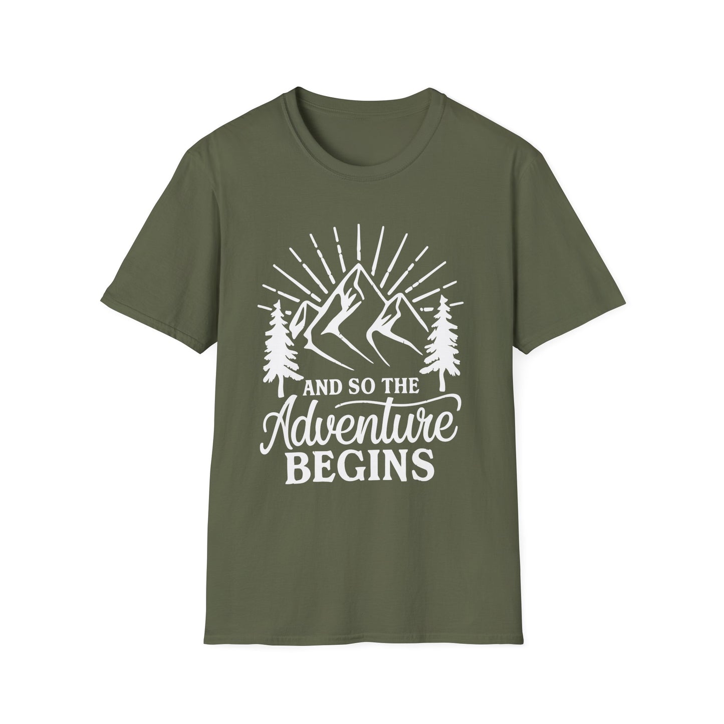 And So The advunture begin V2 T-Shirt