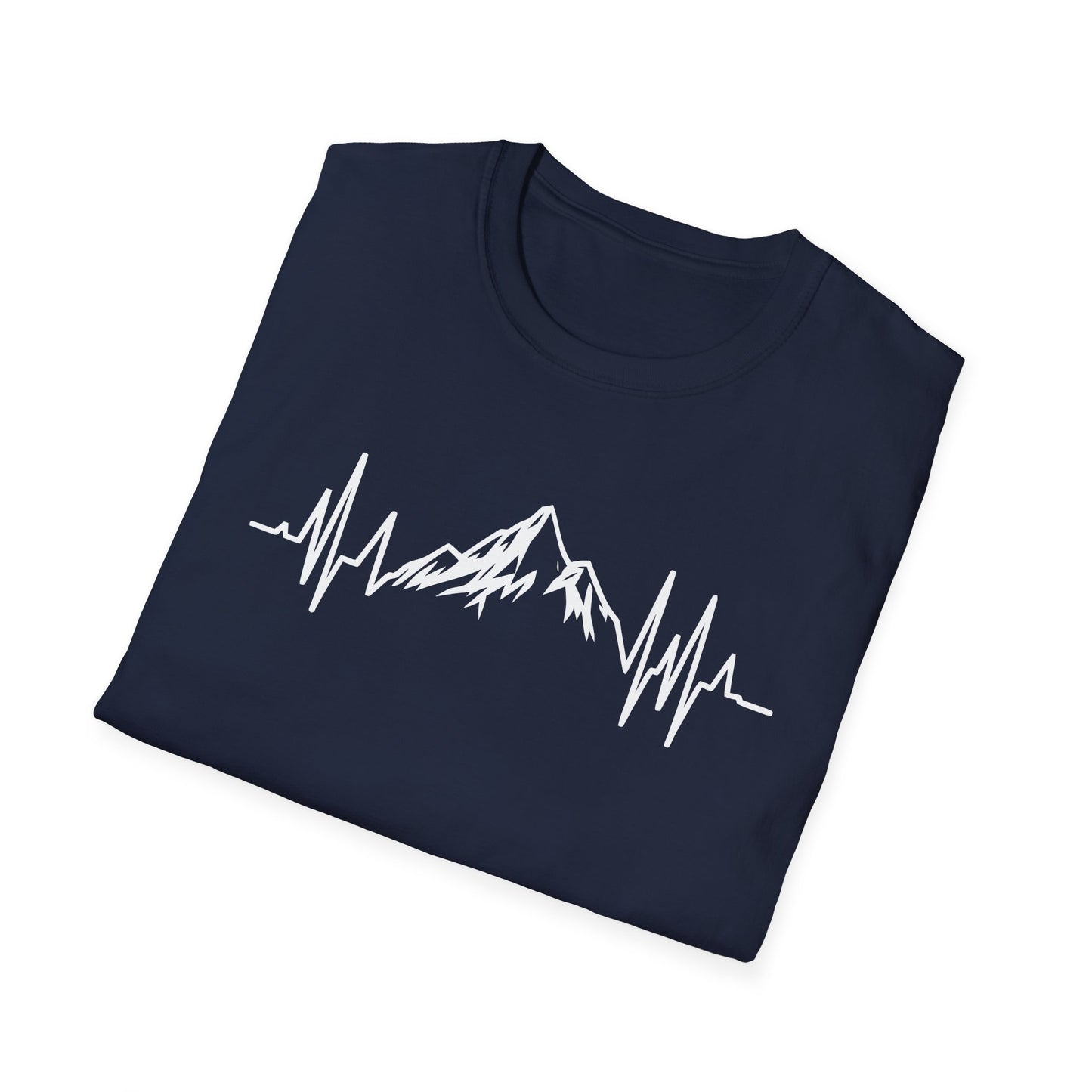 Mountains Hiking Heartbeat Hiker Adventures V1 T-Shirt