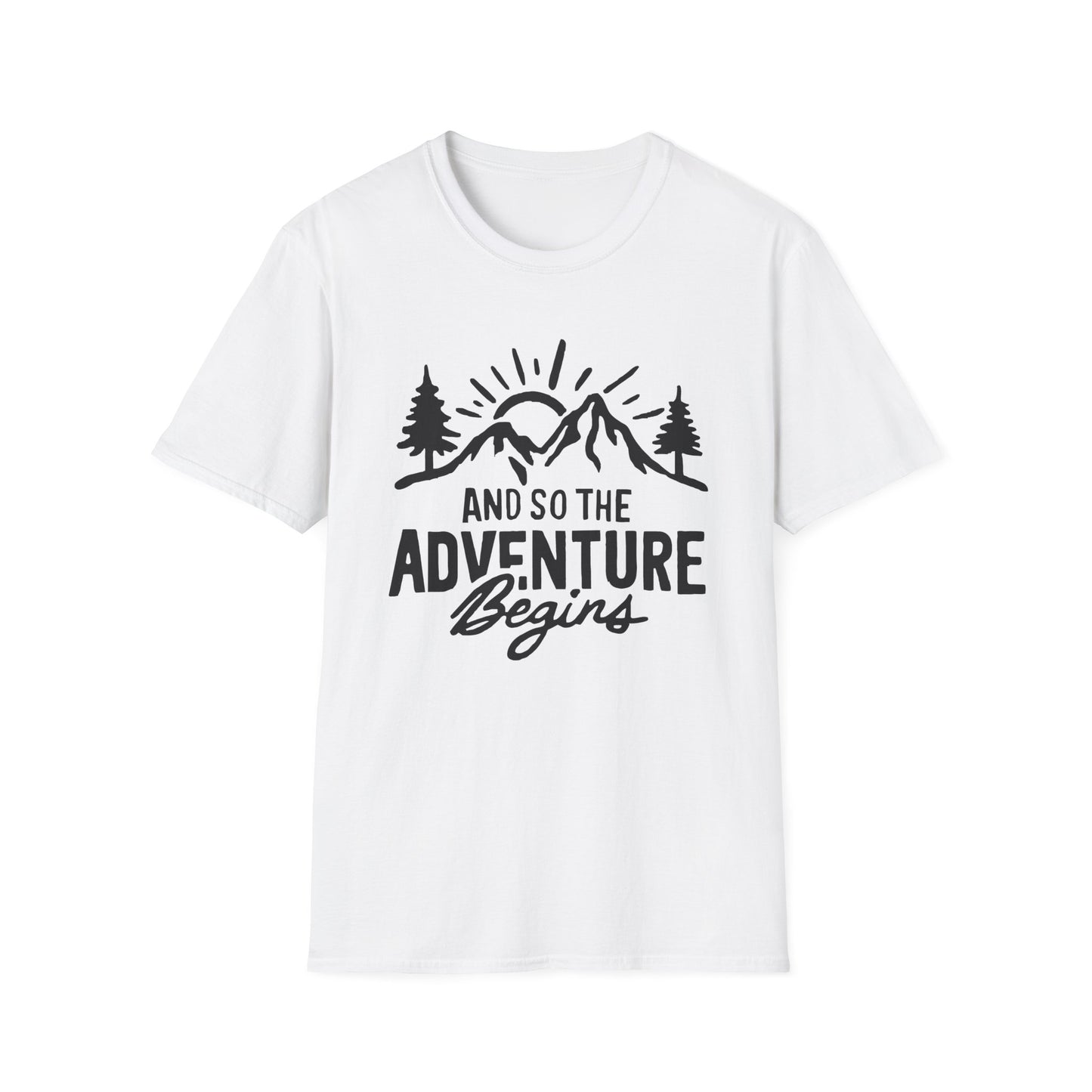 And So The advunture begin V4 T-Shirt