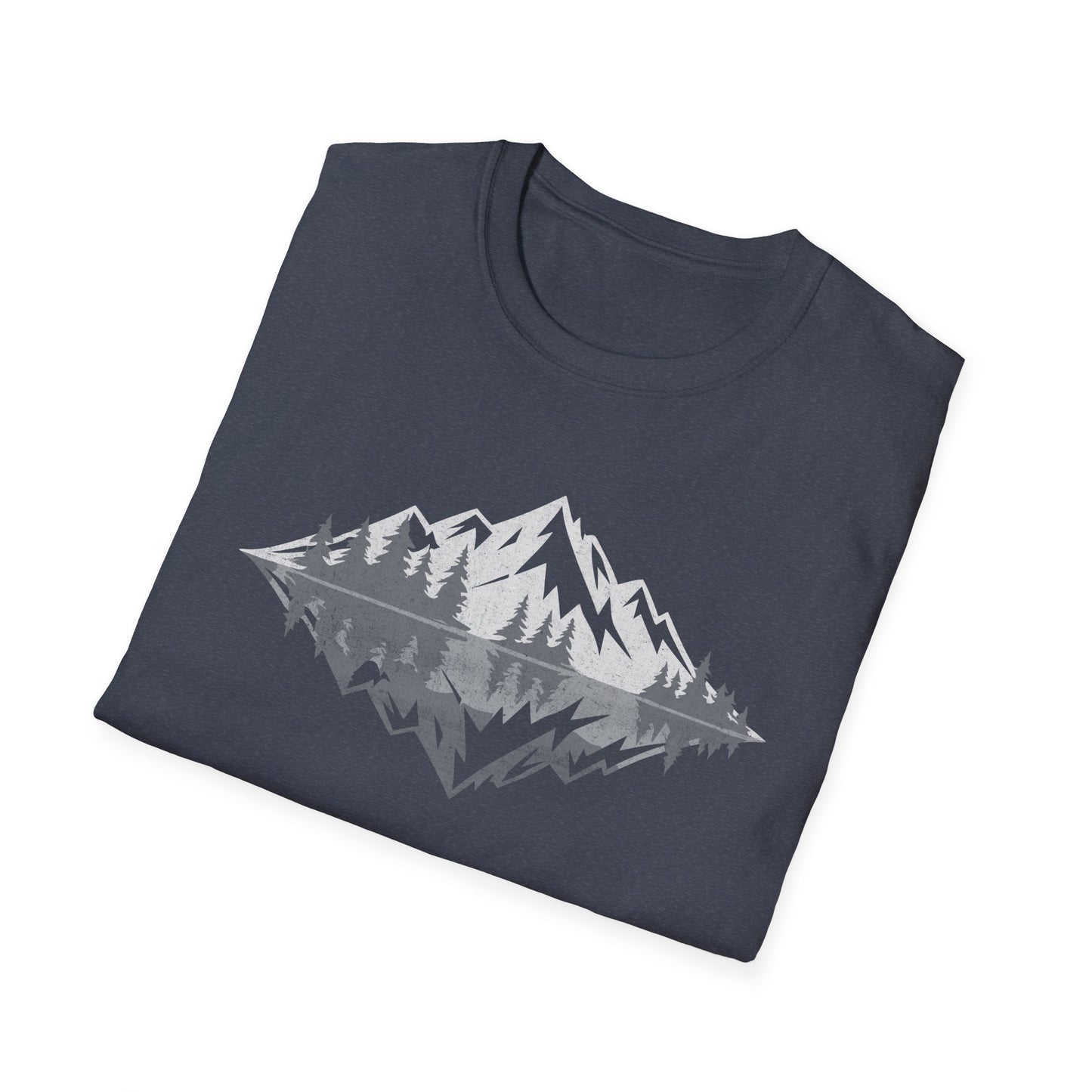 Mountains Art For outdoors hikers and nature lovers V2 T-Shirt