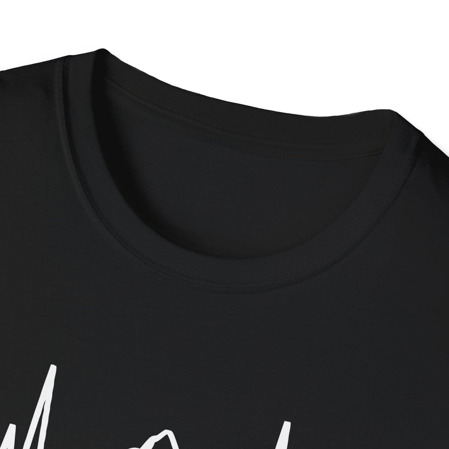 Mountains Hiking Heartbeat Hiker Adventures V2 T-Shirt