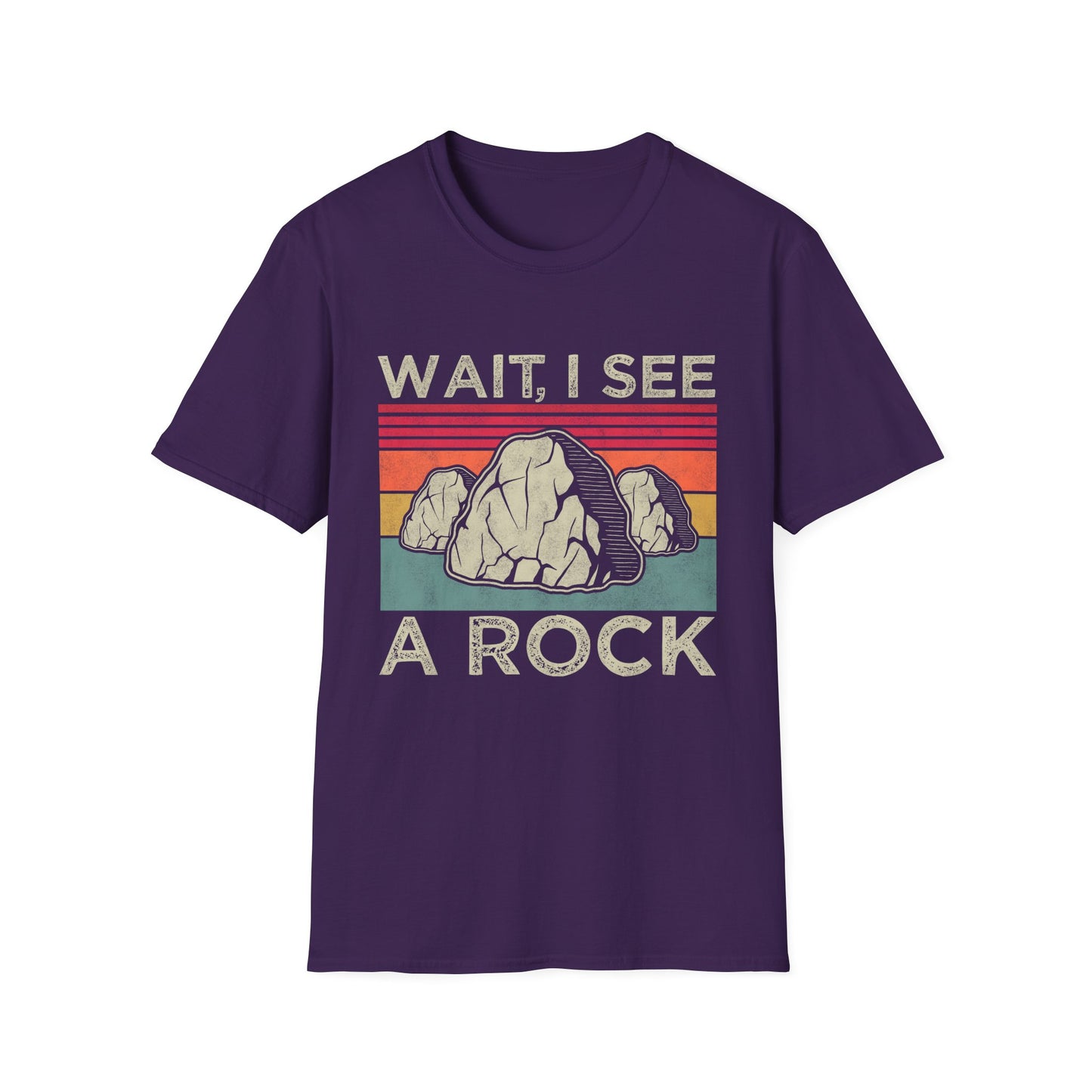 Wait I See A Rock Vintage T-Shirt