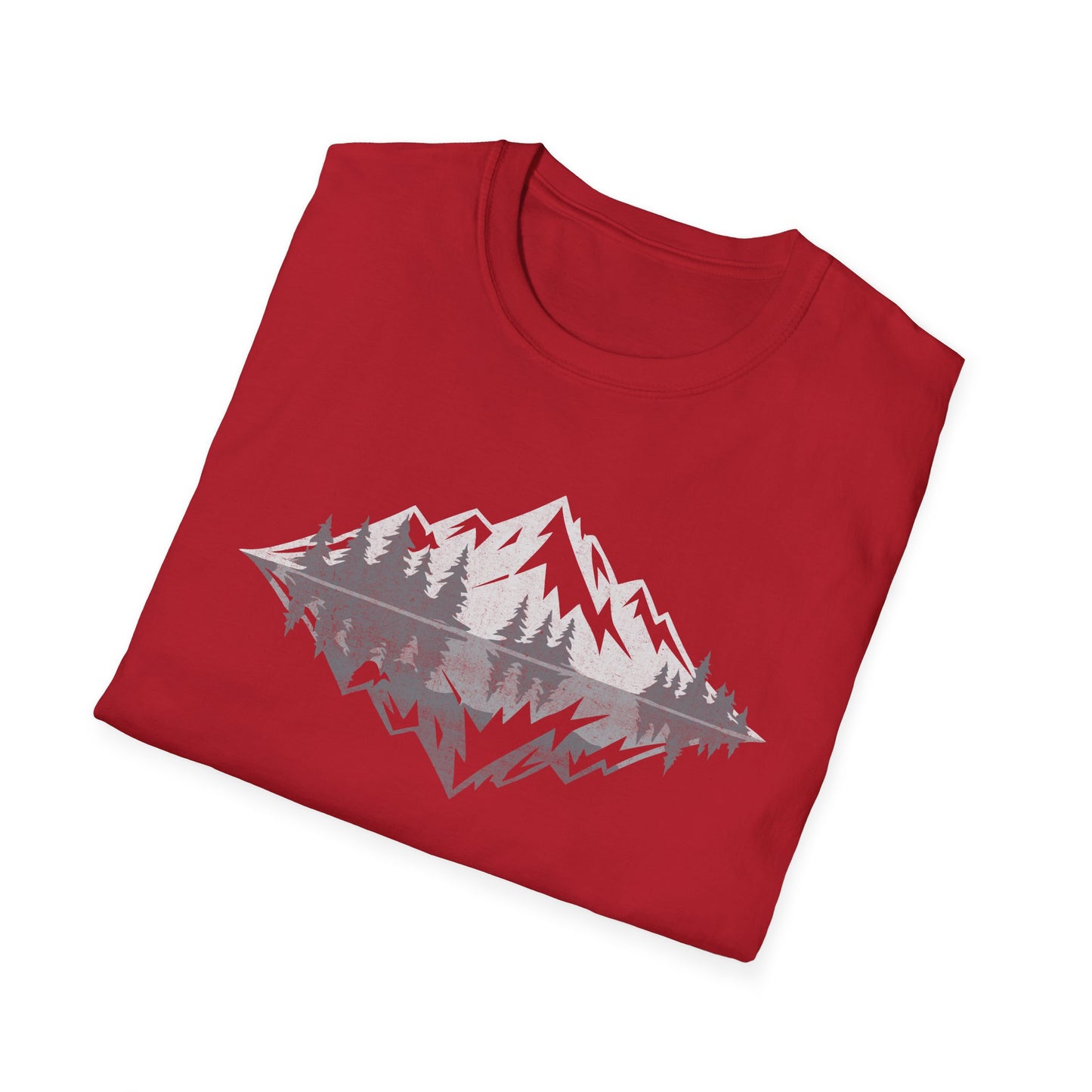 Mountains Art For outdoors hikers and nature lovers V2 T-Shirt