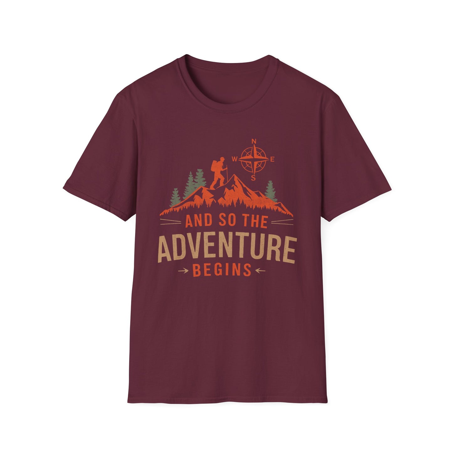 And So The advunture begin V4 T-Shirt