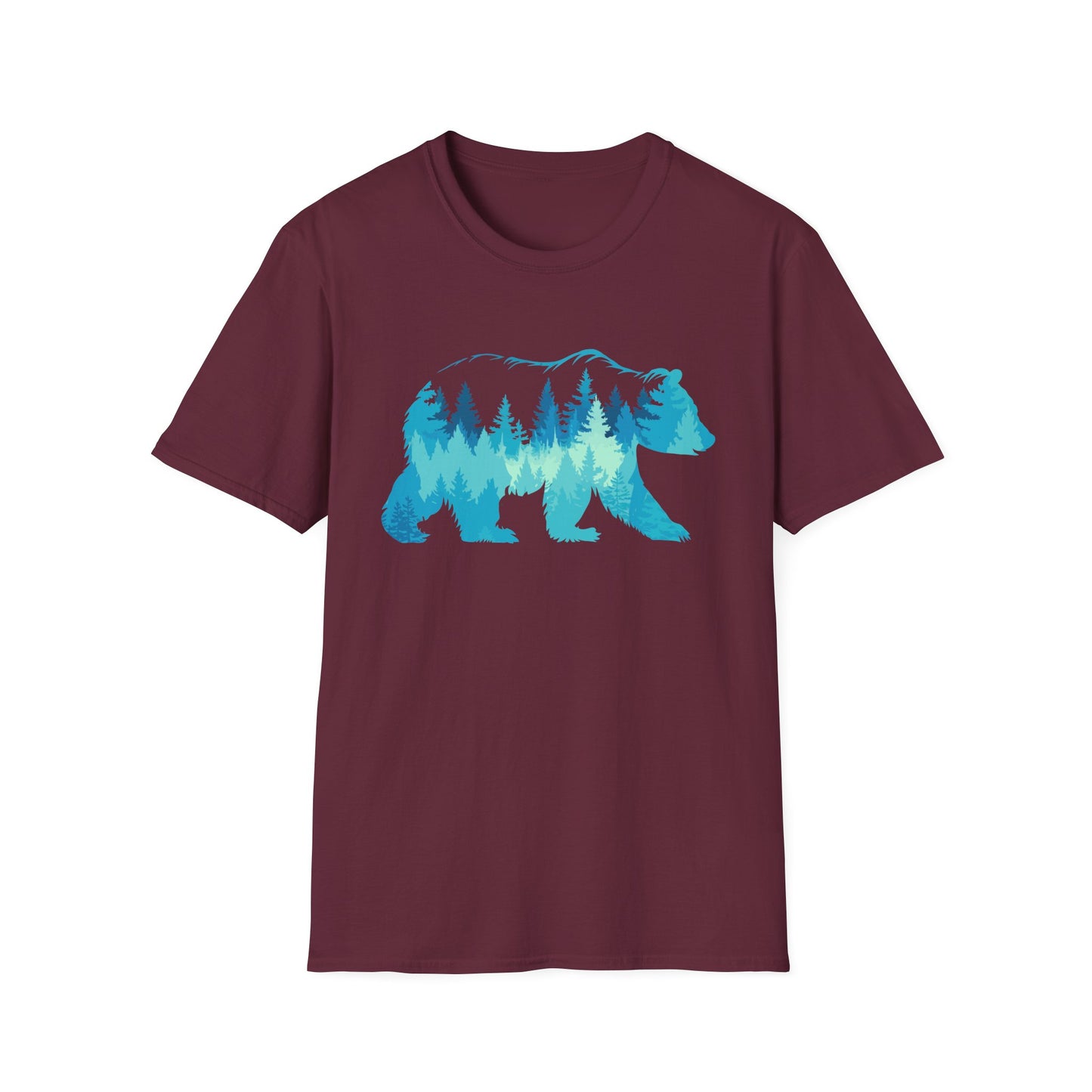 Bear Mountain Trees Outdoor V2 T-Shirt