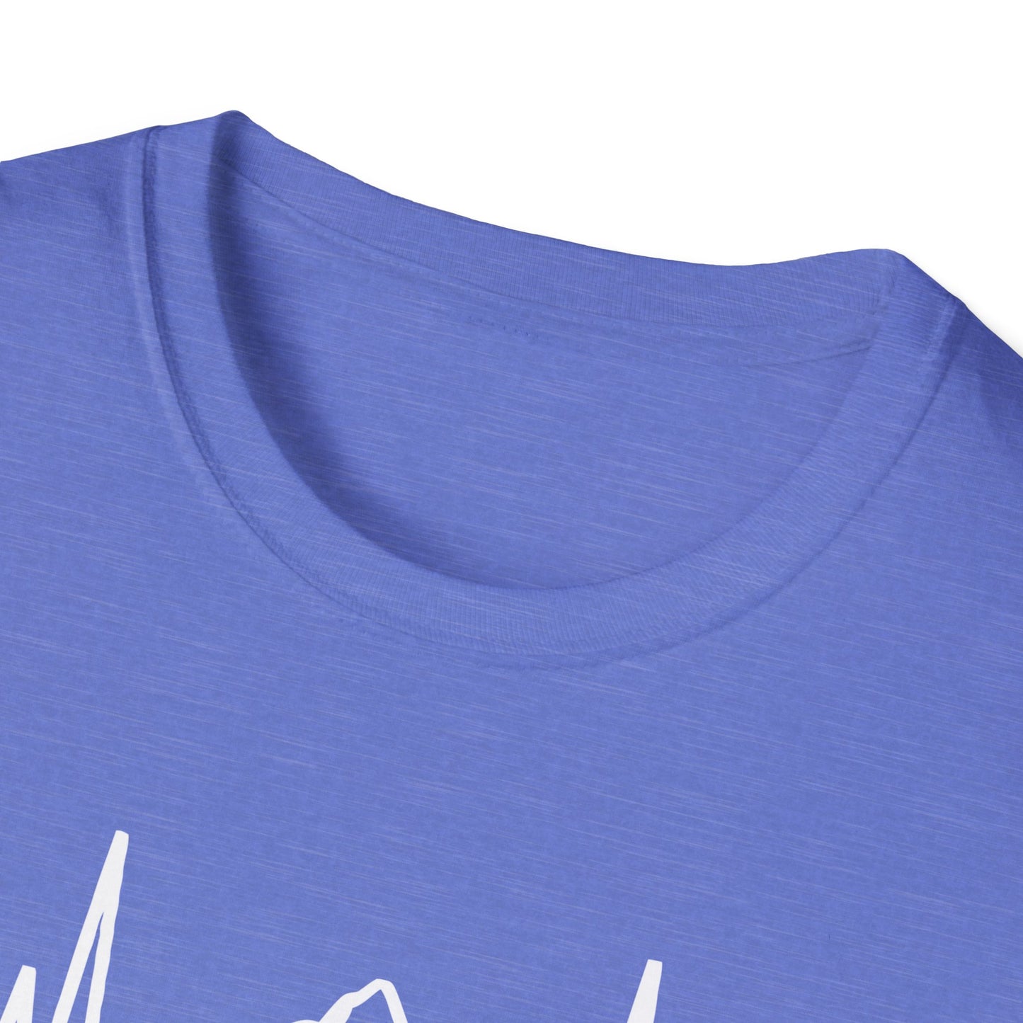 Mountains Hiking Heartbeat Hiker Adventures V2 T-Shirt