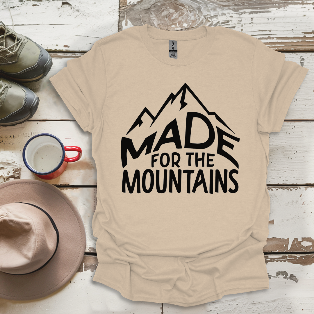Hiking Outdoor Nature Made For The Mountains V4 T-Shirt