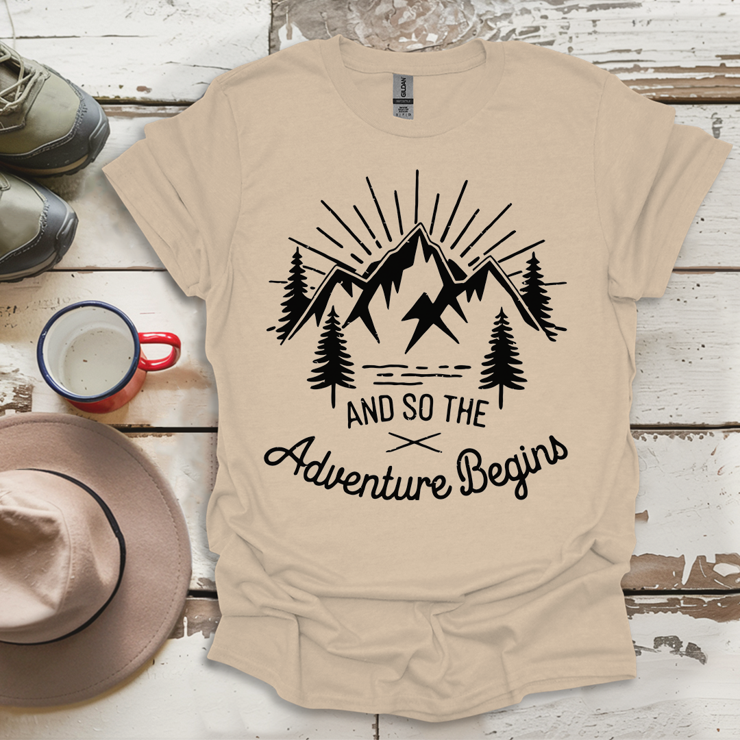 And So The advunture begin V5 T-Shirt