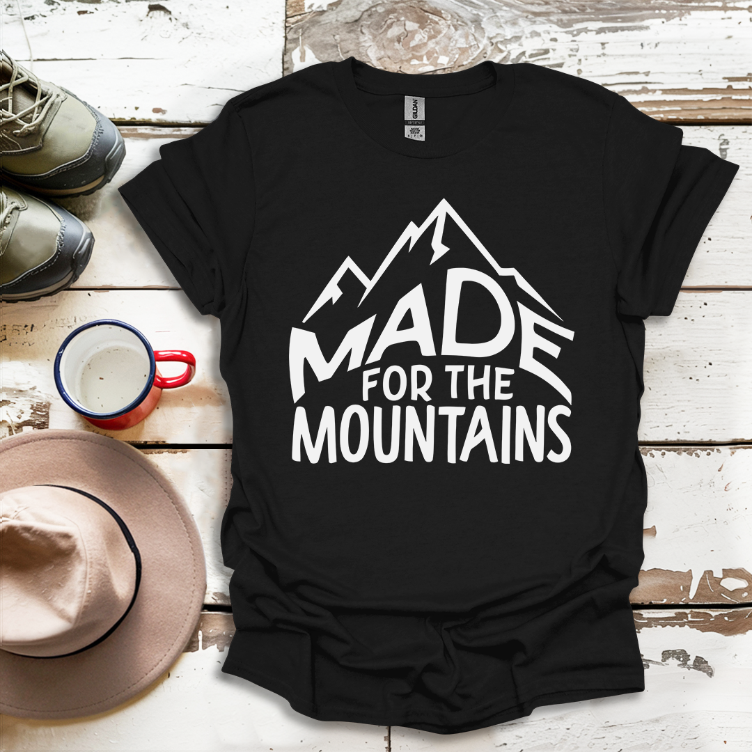 Hiking Outdoor Nature Made For The Mountains V4 T-Shirt