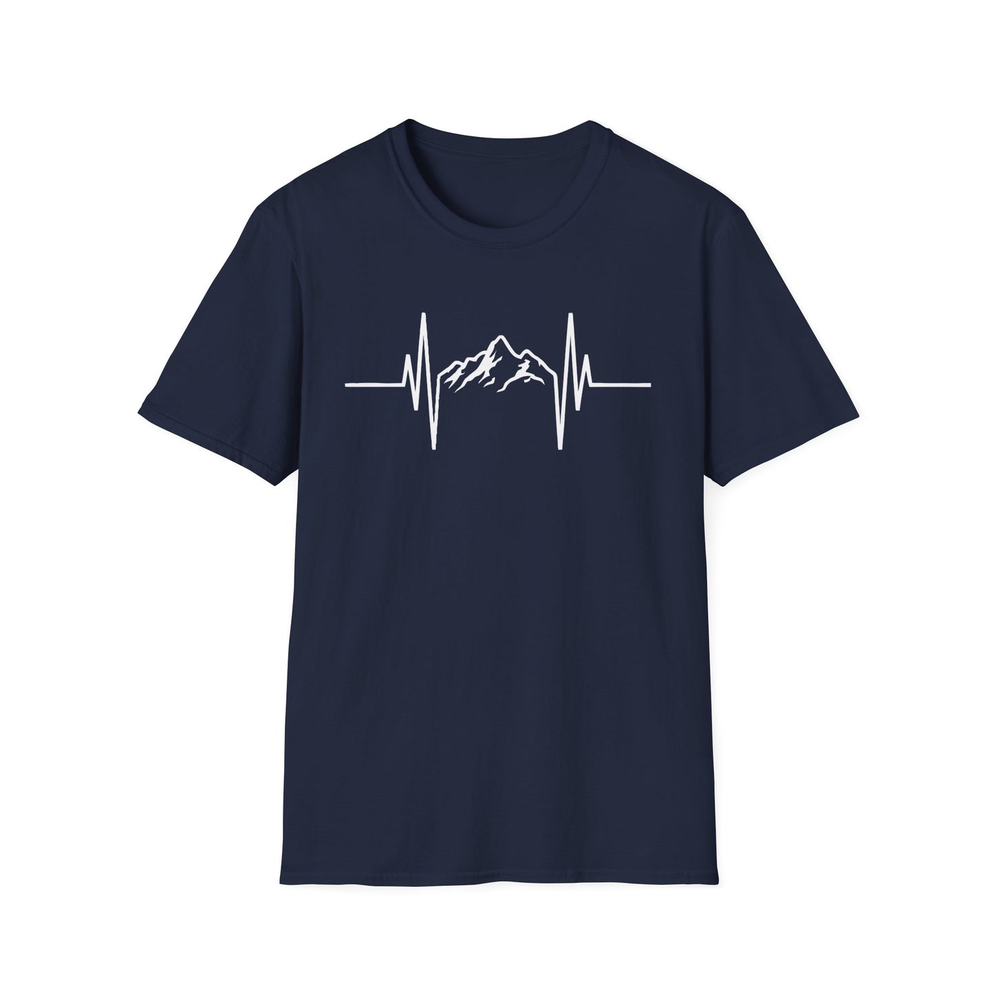 Mountains Hiking Heartbeat Hiker Adventures V2 T-Shirt