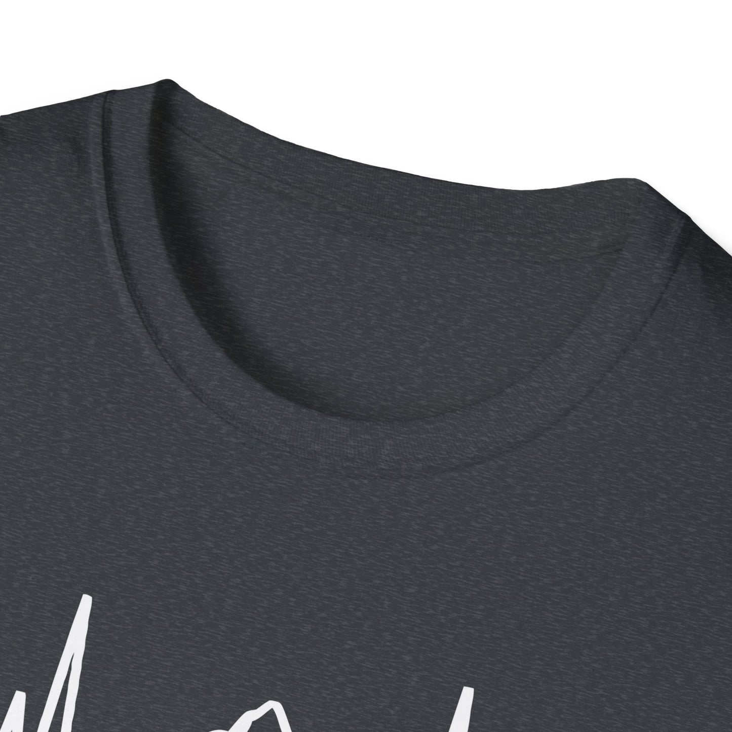 Mountains Hiking Heartbeat Hiker Adventures V2 T-Shirt