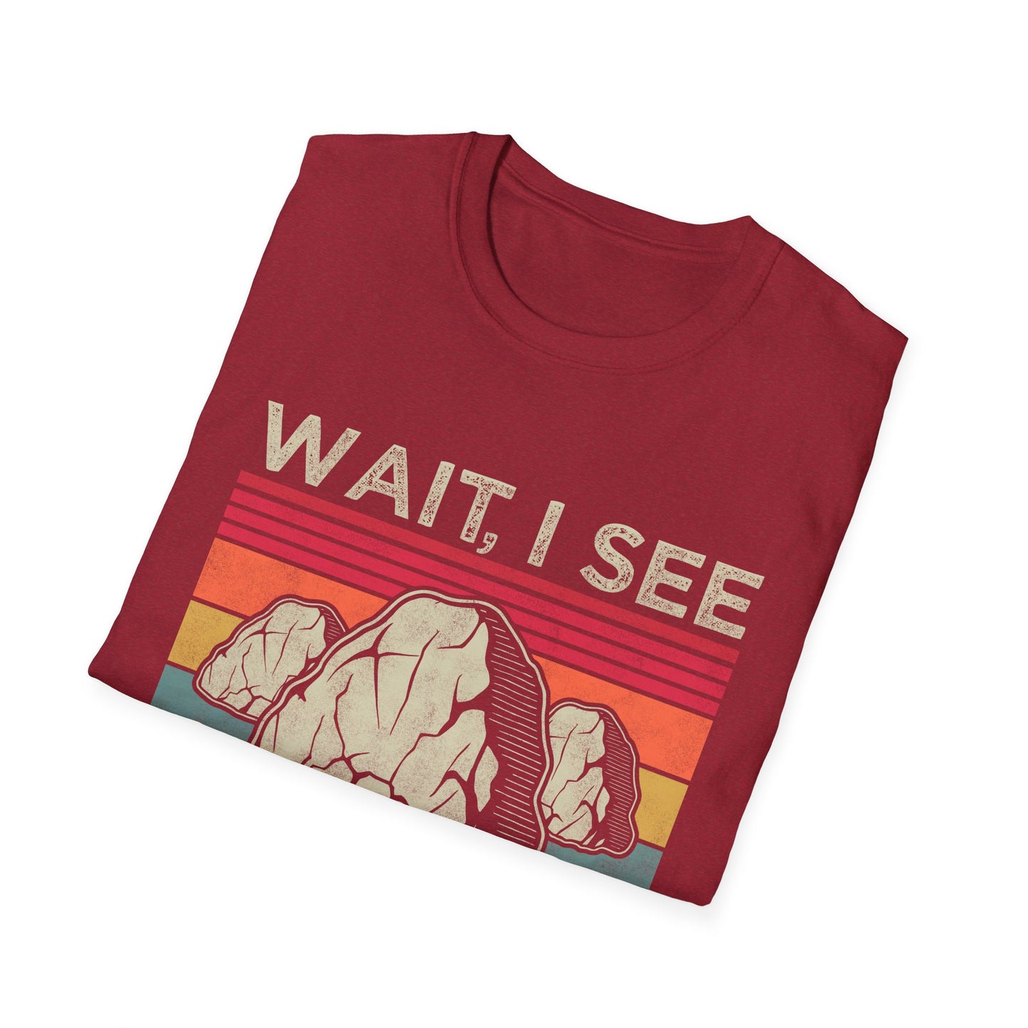 Wait I See A Rock Vintage T-Shirt