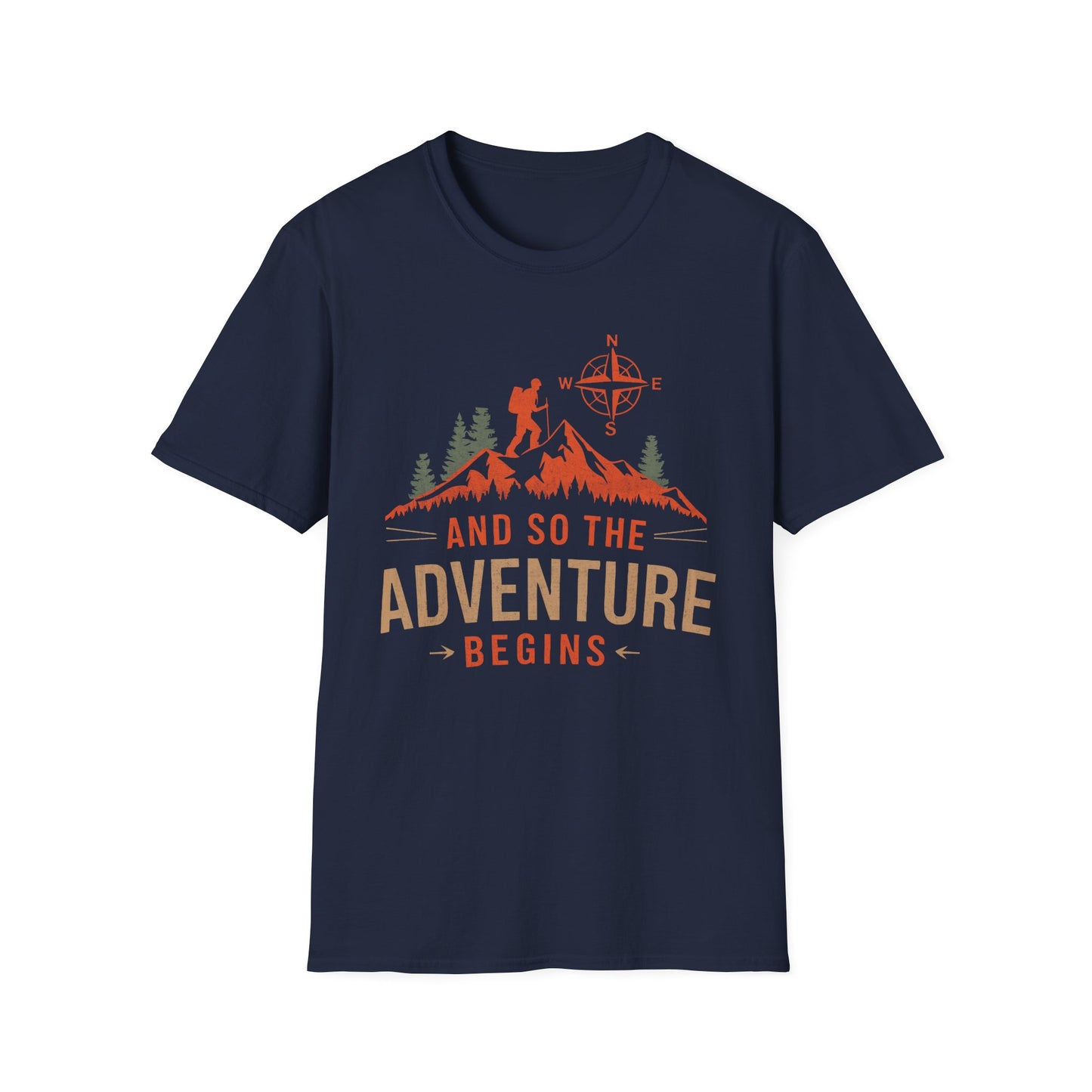 And So The advunture begin V4 T-Shirt