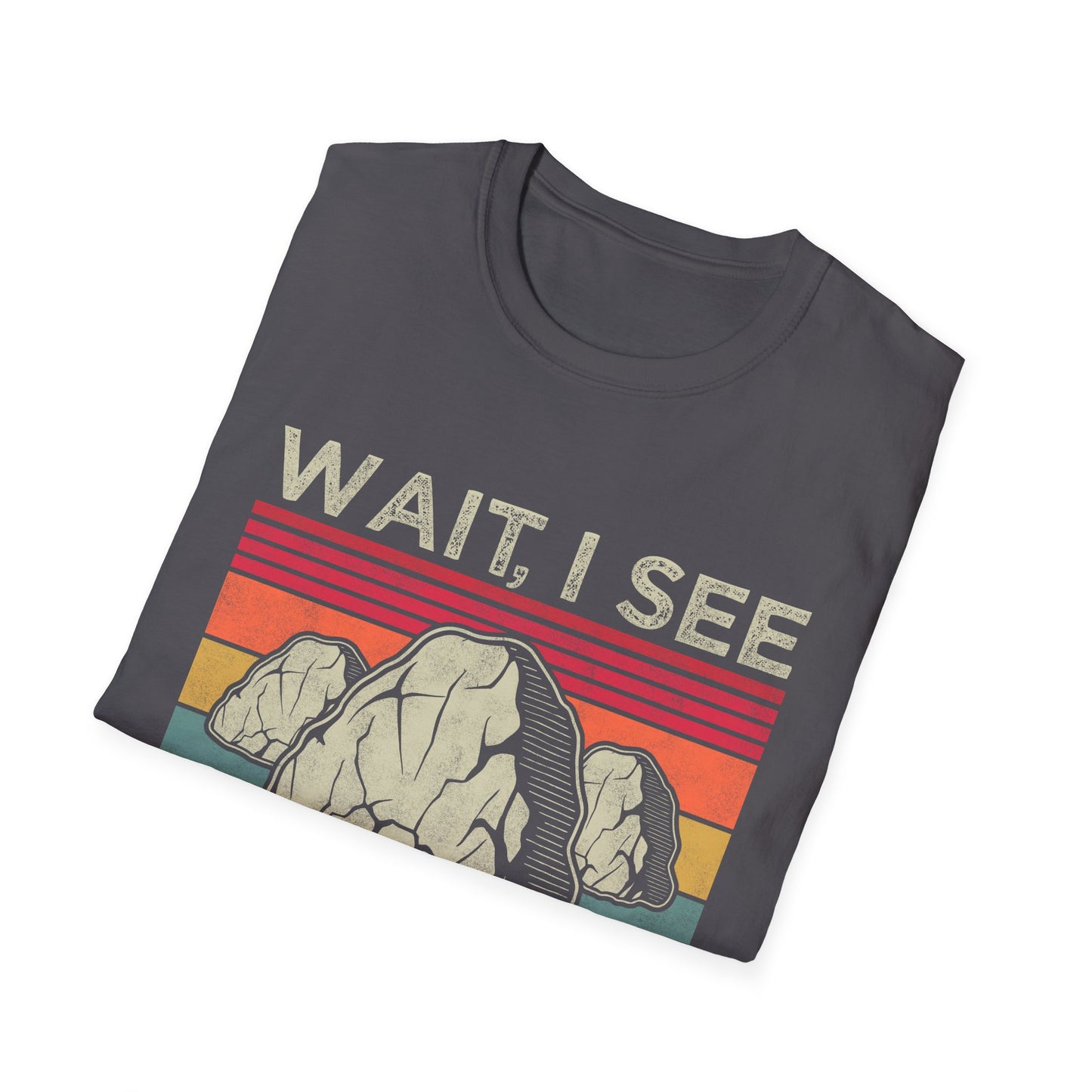 Wait I See A Rock Vintage T-Shirt
