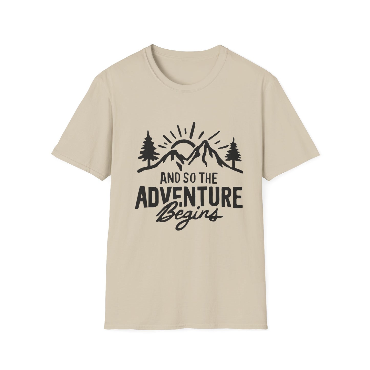 And So The advunture begin V4 T-Shirt