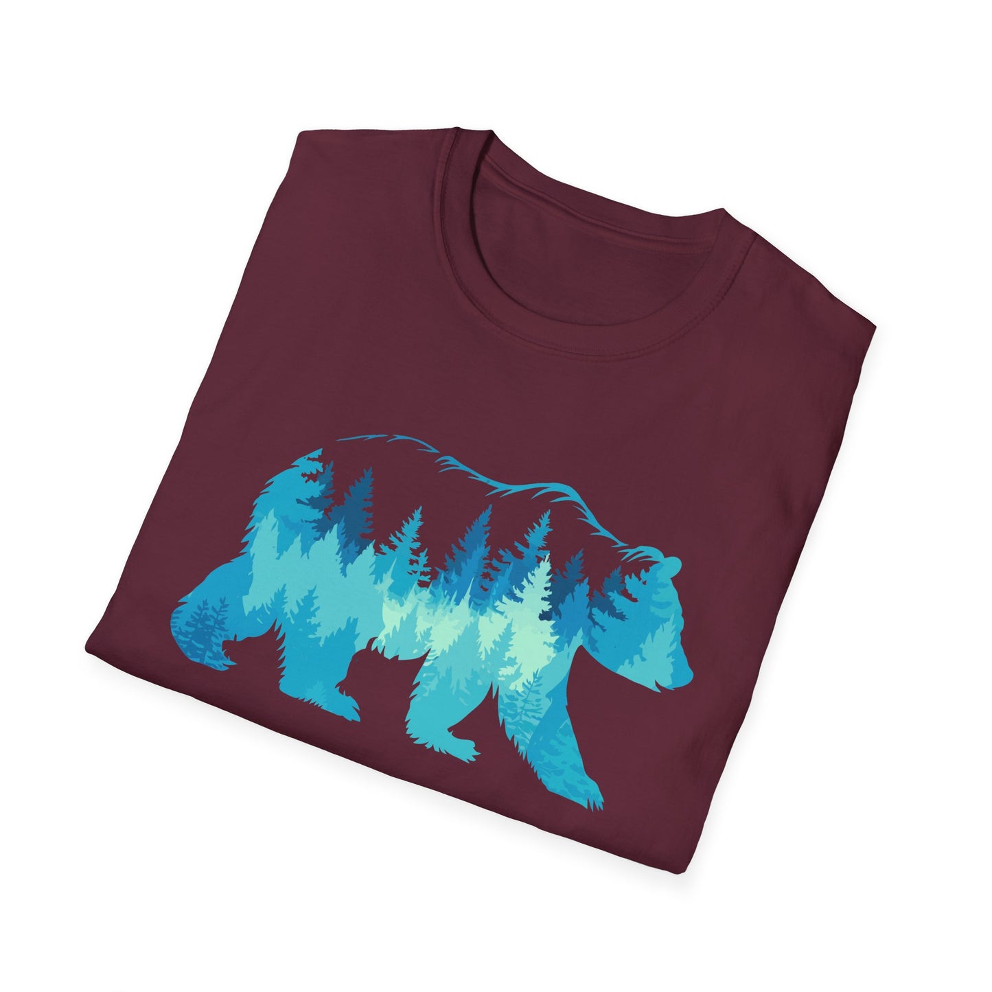 Bear Mountain Trees Outdoor V2 T-Shirt