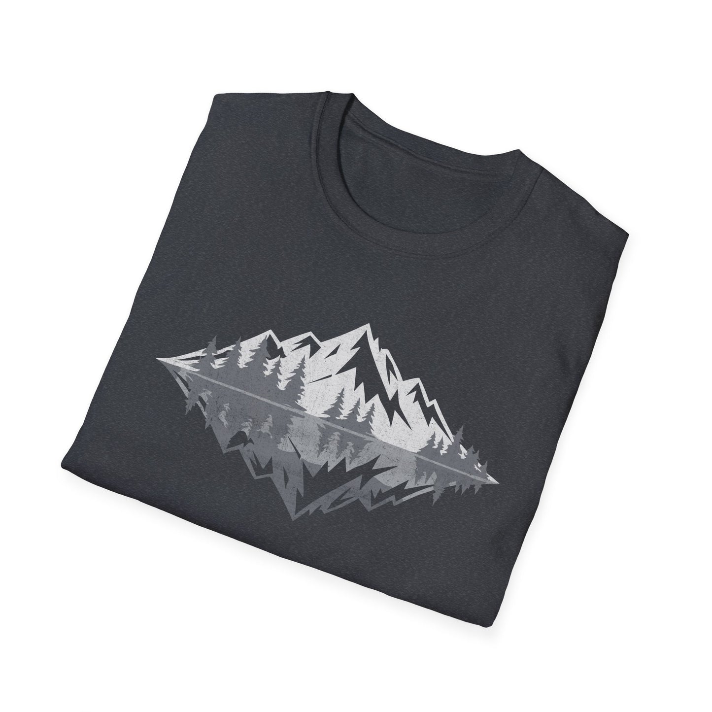 Mountains Art For outdoors hikers and nature lovers V2 T-Shirt