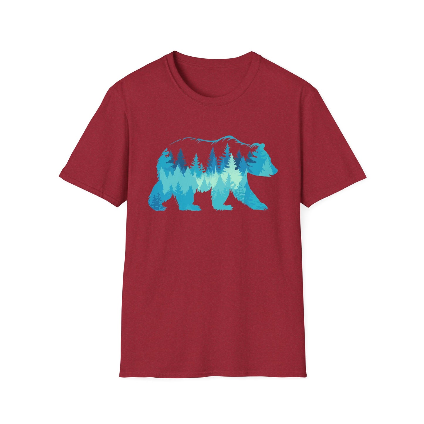 Bear Mountain Trees Outdoor V2 T-Shirt