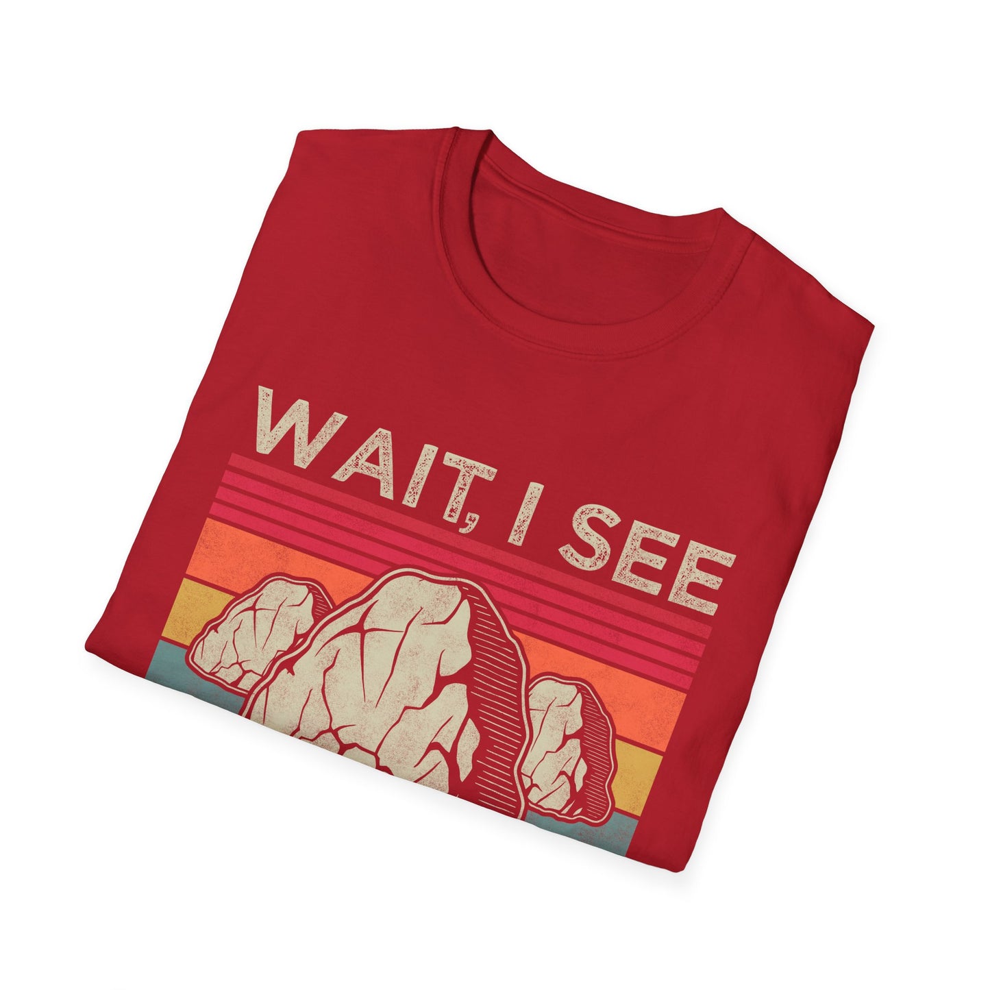 Wait I See A Rock Vintage T-Shirt