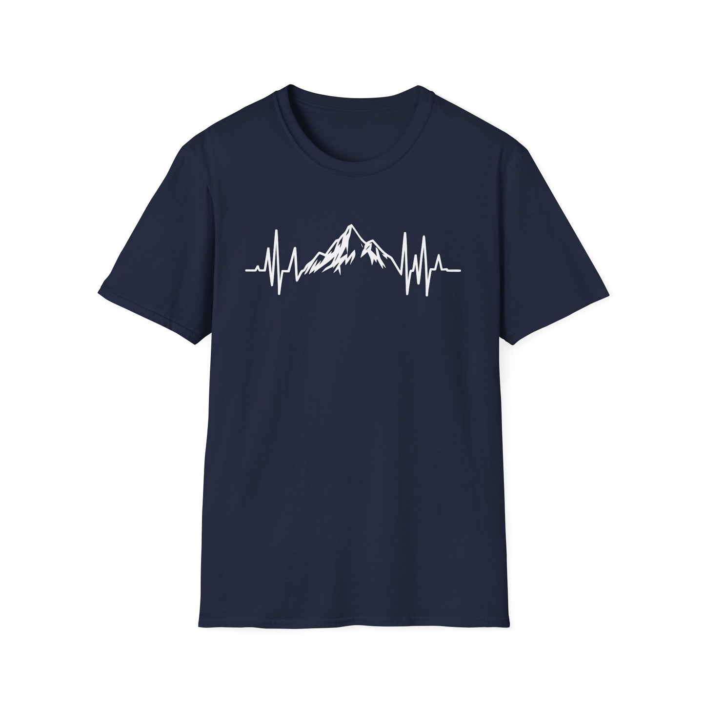 Mountains Hiking Heartbeat Hiker Adventures V1 T-Shirt