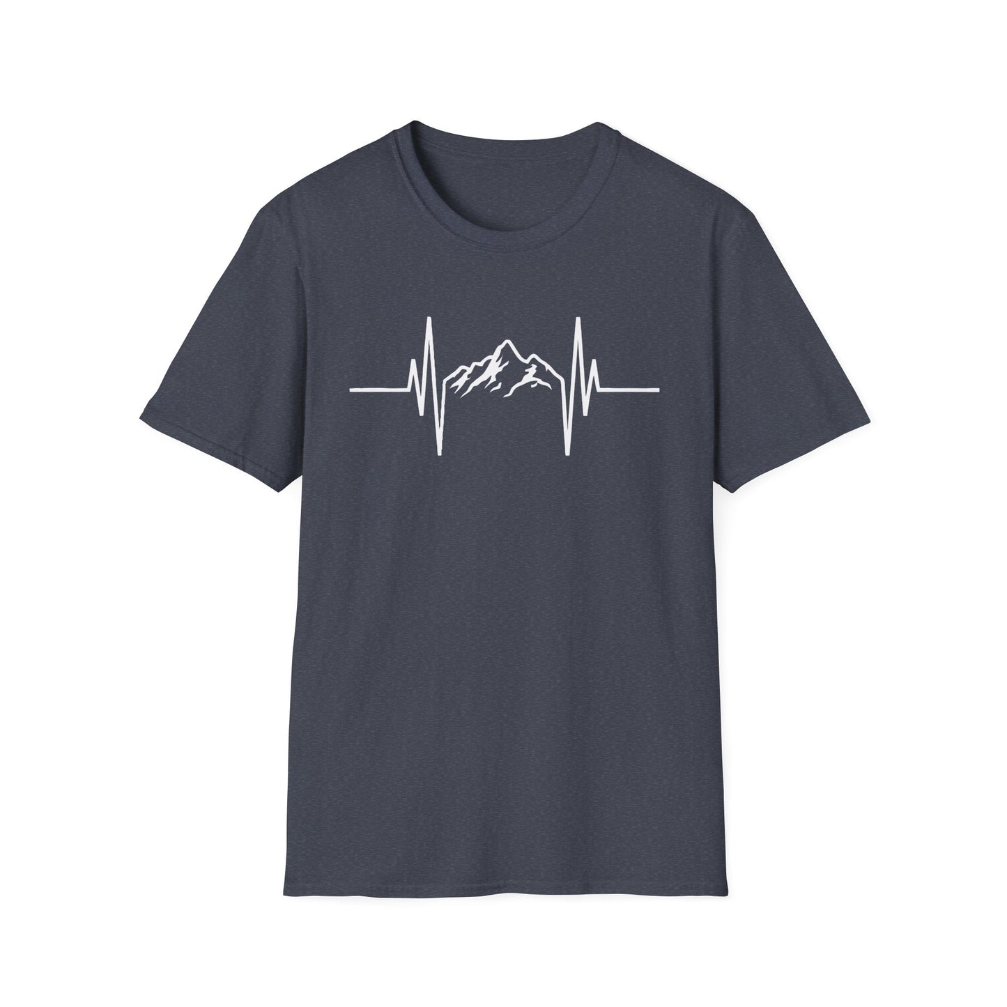 Mountains Hiking Heartbeat Hiker Adventures V2 T-Shirt