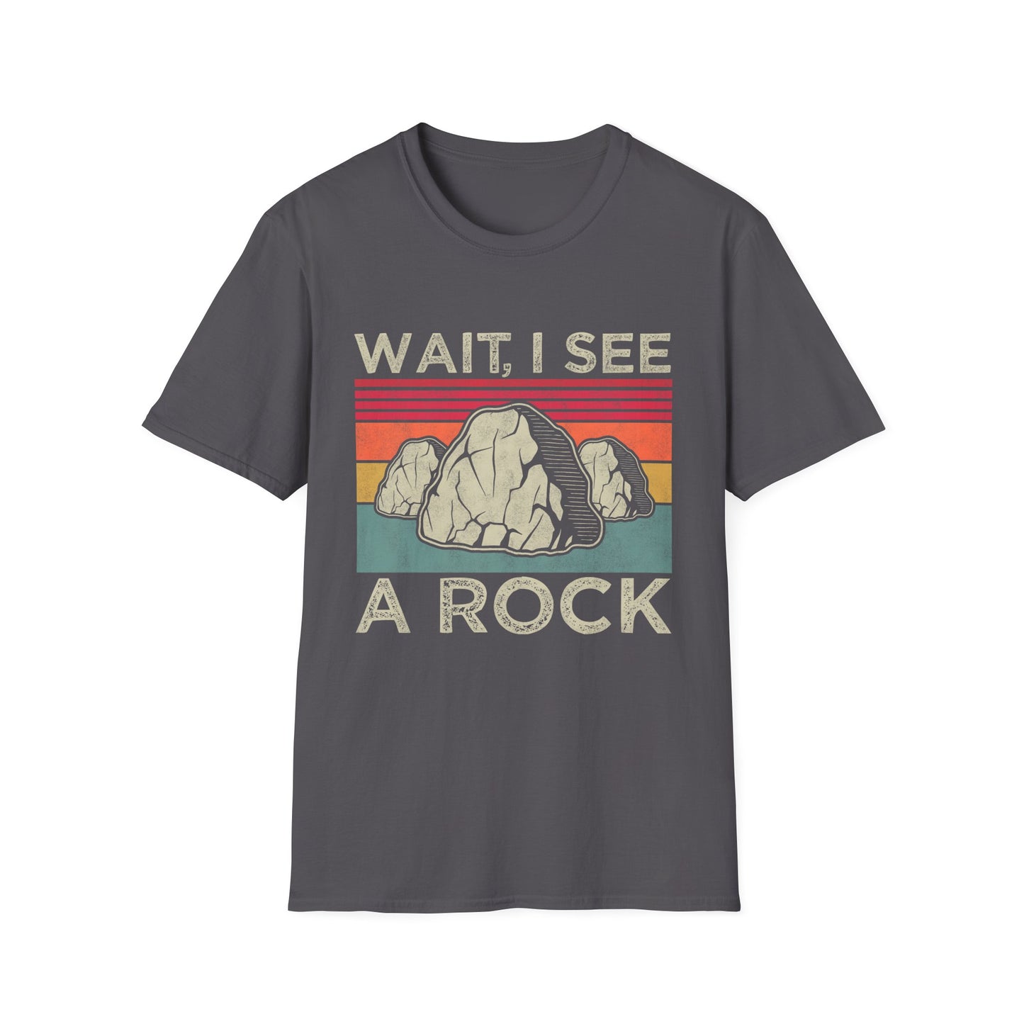 Wait I See A Rock Vintage T-Shirt
