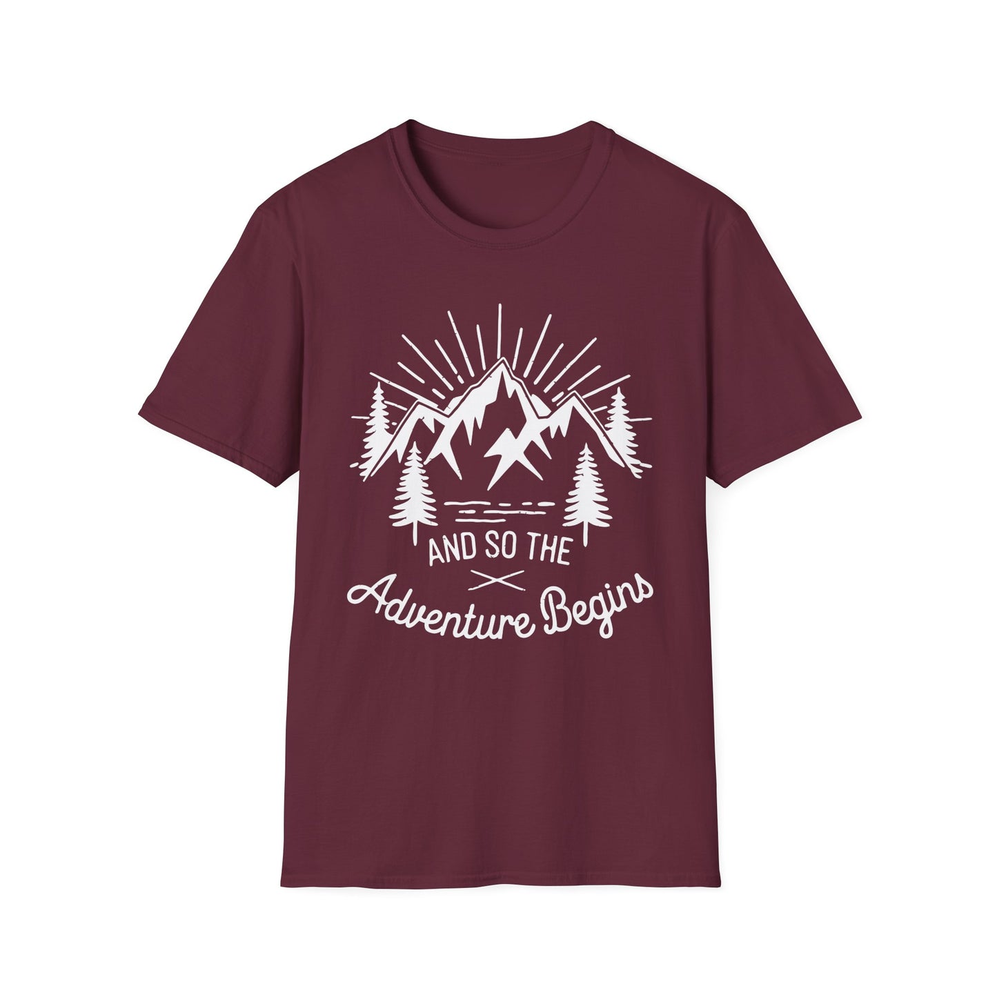 And So The advunture begin V5 T-Shirt