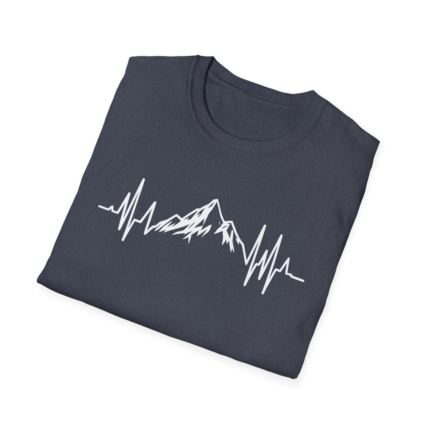 Mountains Hiking Heartbeat Hiker Adventures V1 T-Shirt
