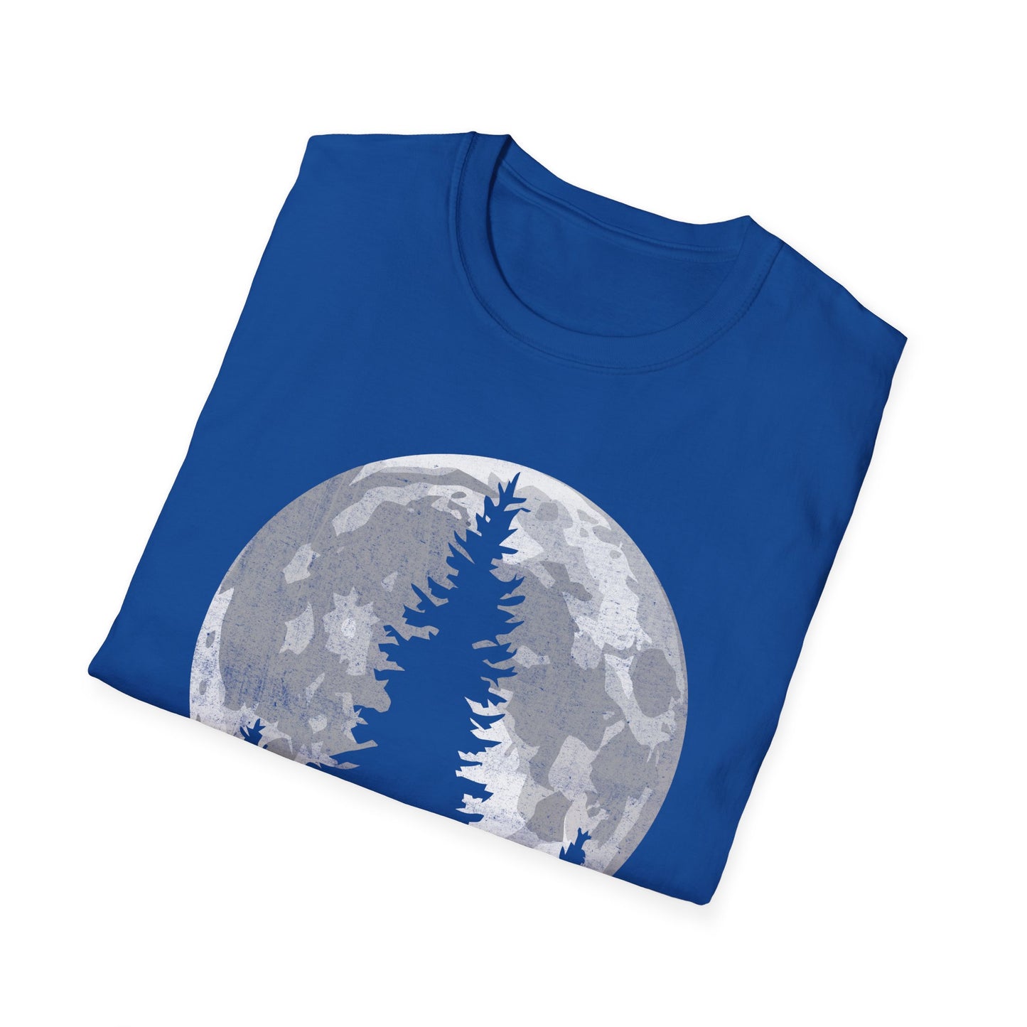 Moon Outdoor Trees Hikers T-Shirt