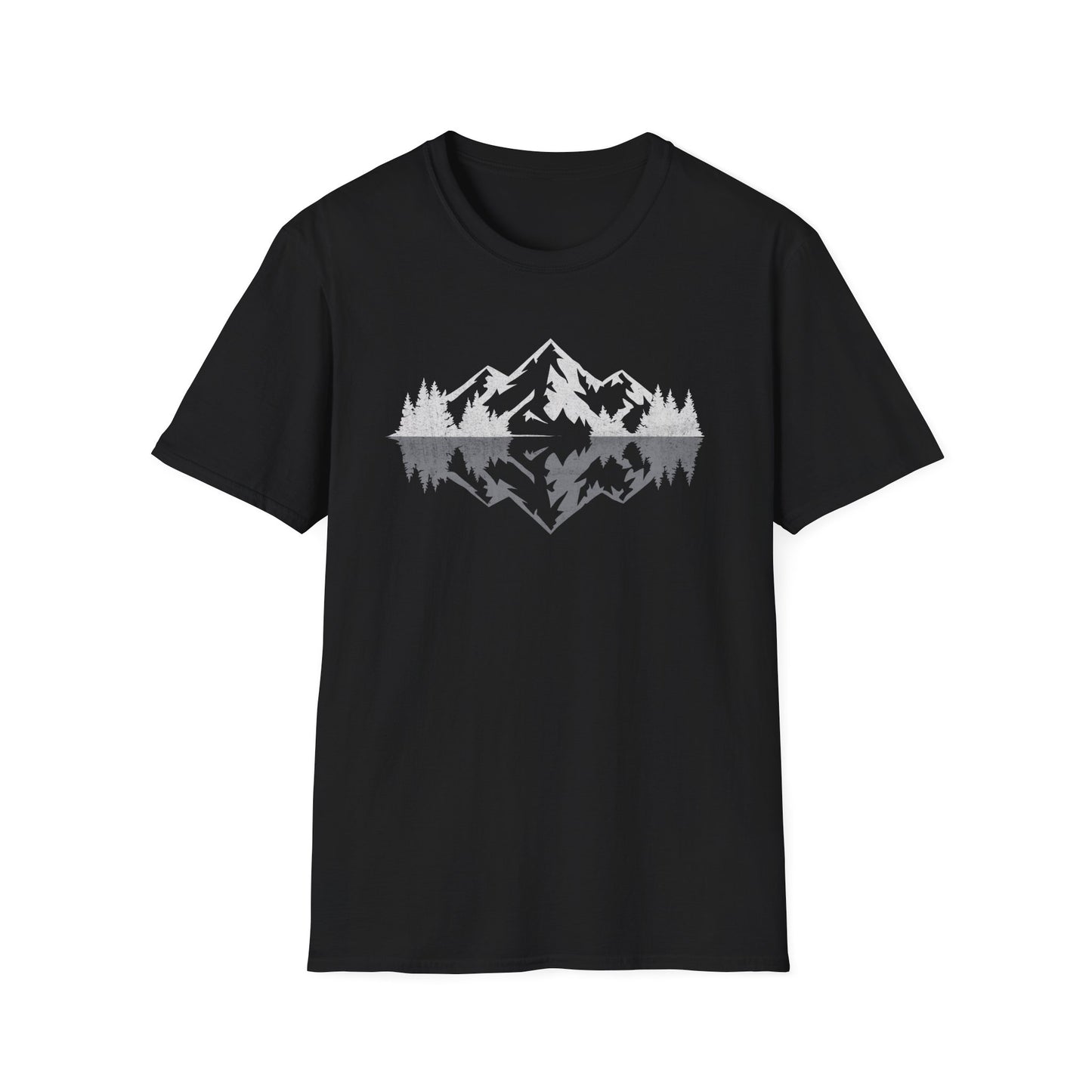 Mountains Art For outdoors hikers and nature lovers V1 T-Shirt