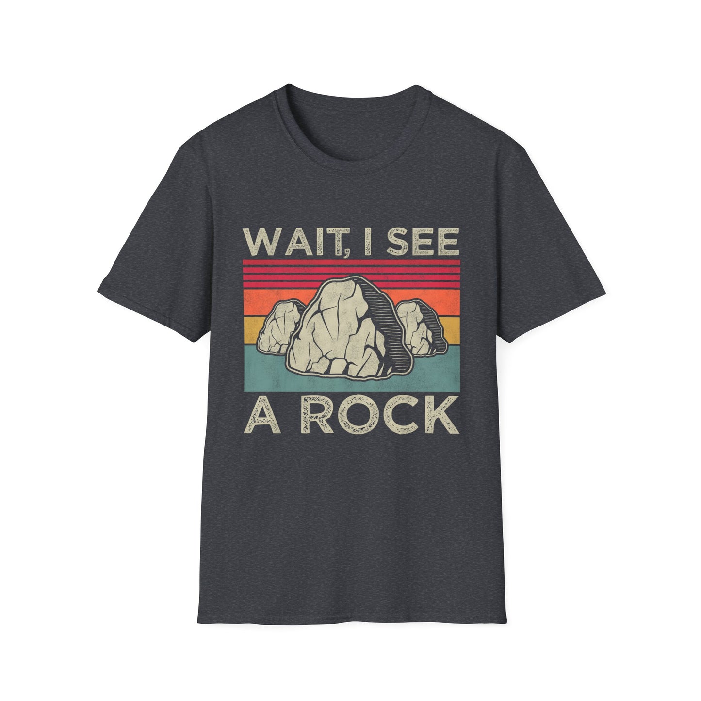 Wait I See A Rock Vintage T-Shirt