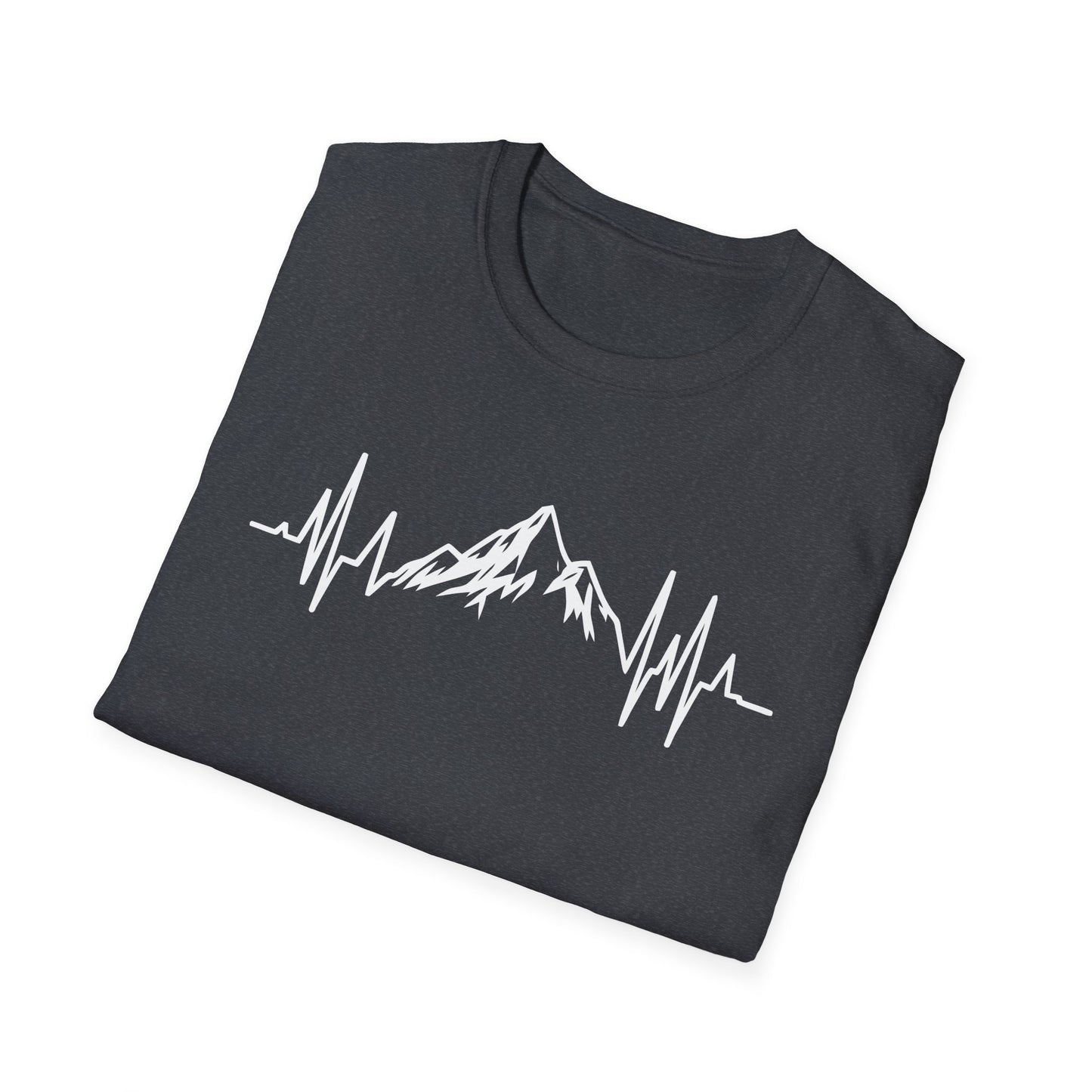 Mountains Hiking Heartbeat Hiker Adventures V1 T-Shirt