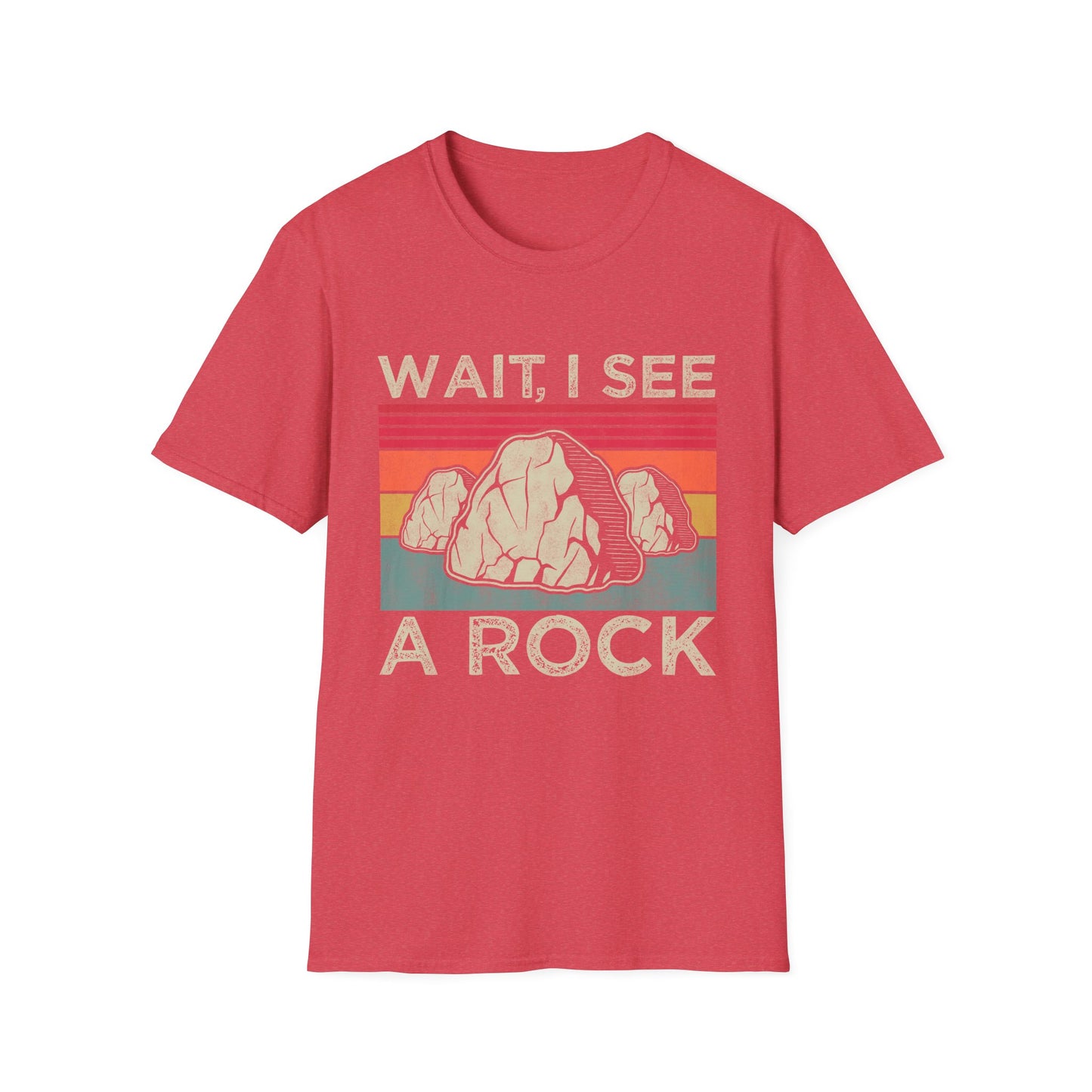Wait I See A Rock Vintage T-Shirt