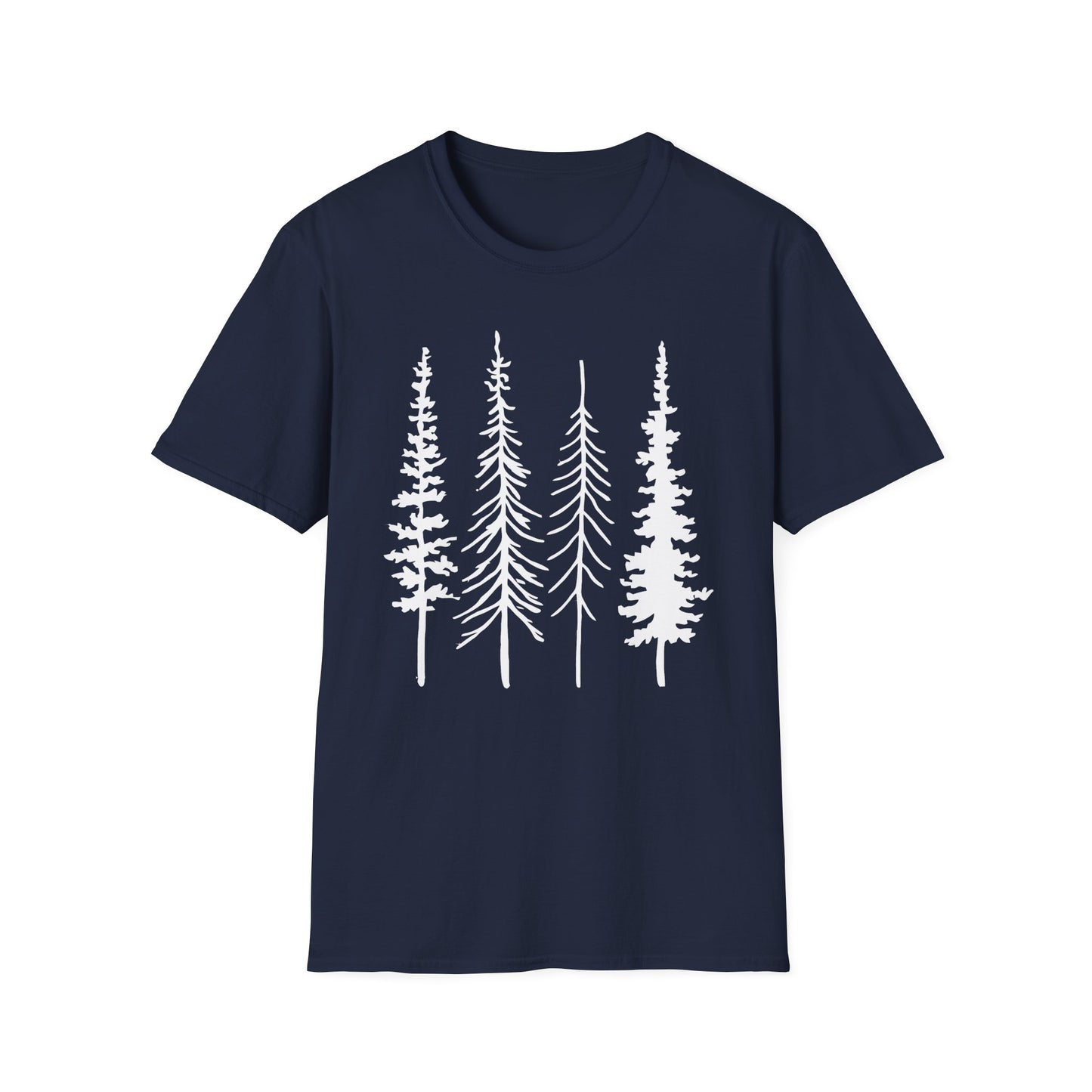 Trees Hiking Hiker Adventures T-Shirt