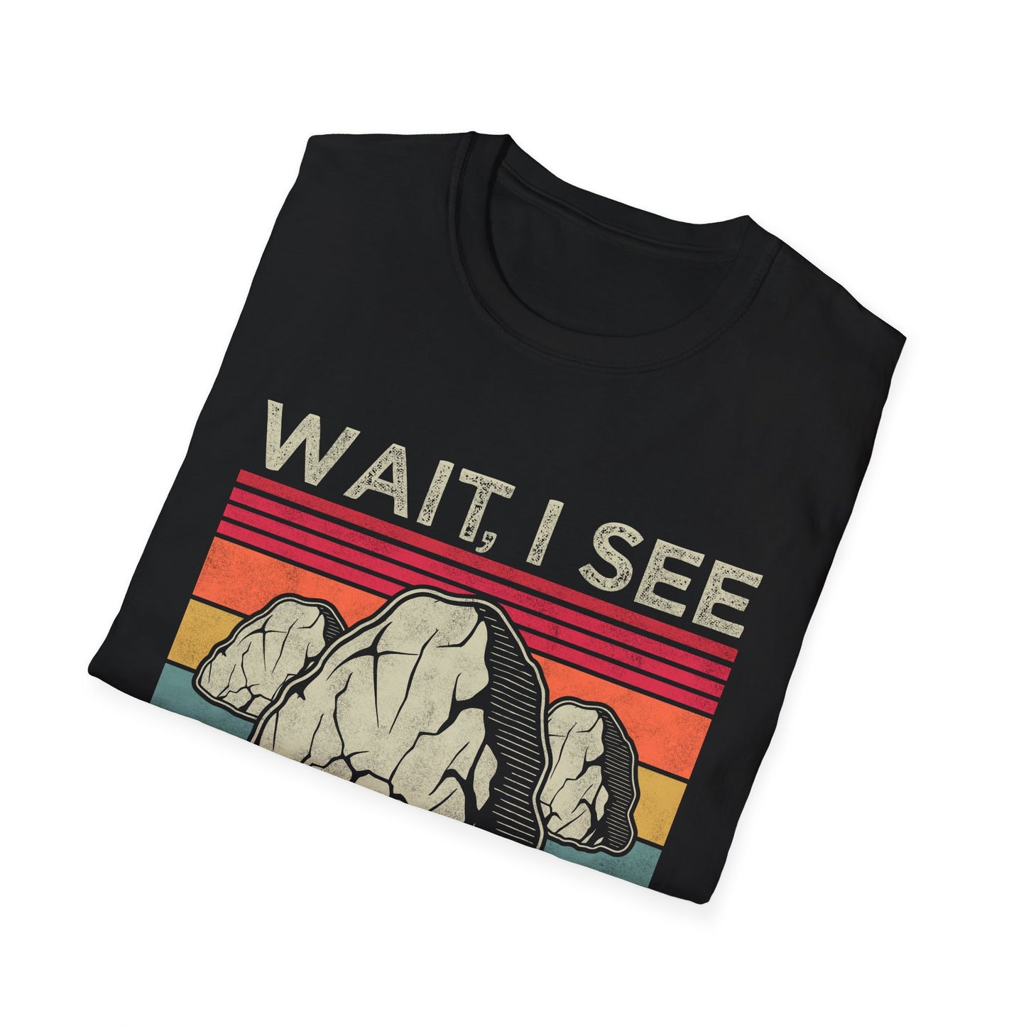 Wait I See A Rock Vintage T-Shirt