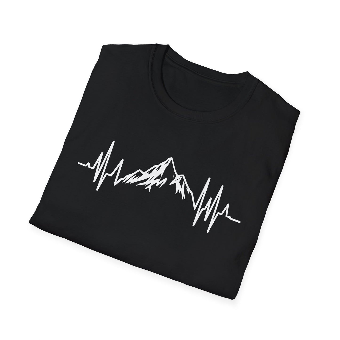 Mountains Hiking Heartbeat Hiker Adventures V1 T-Shirt