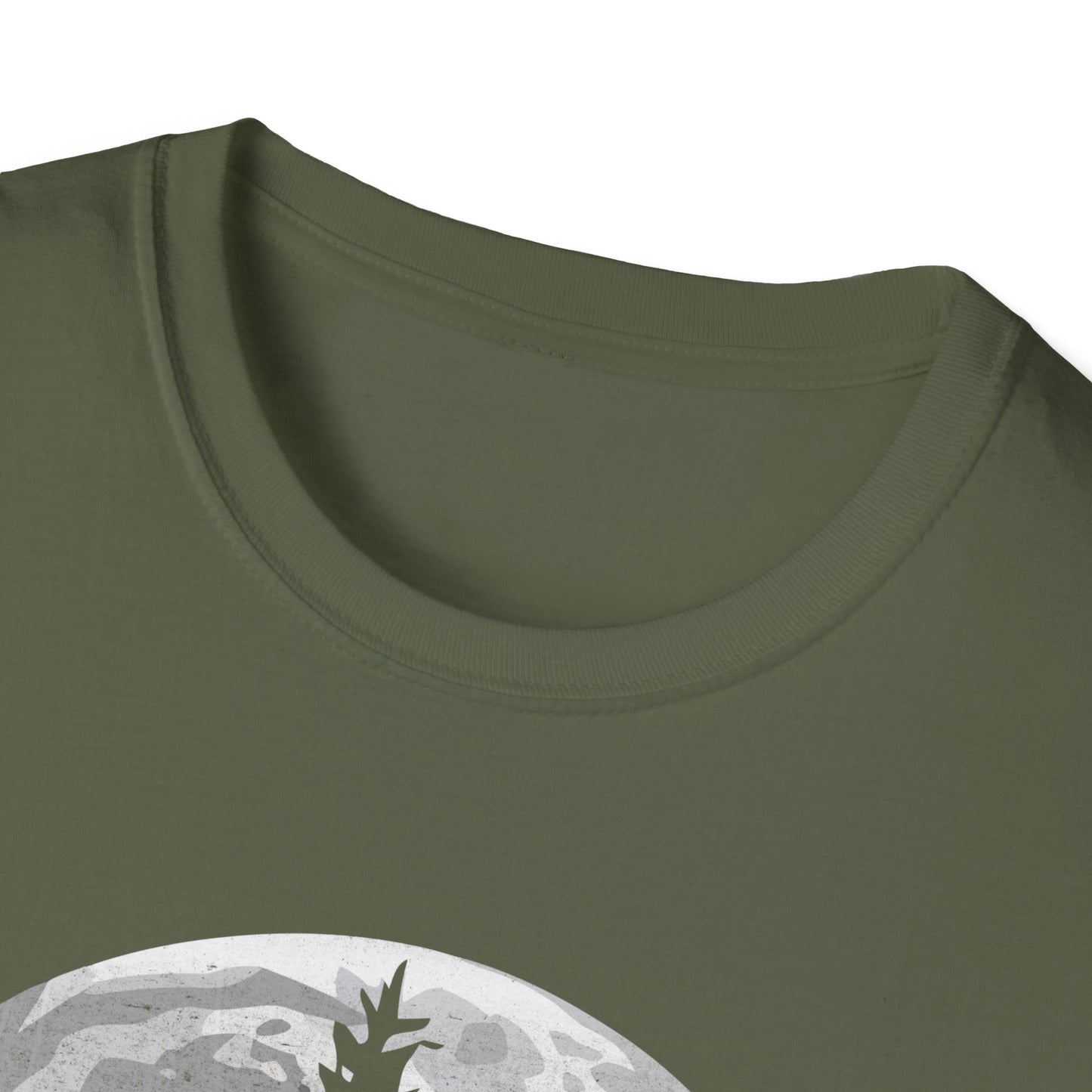 Moon Outdoor Trees Hikers T-Shirt