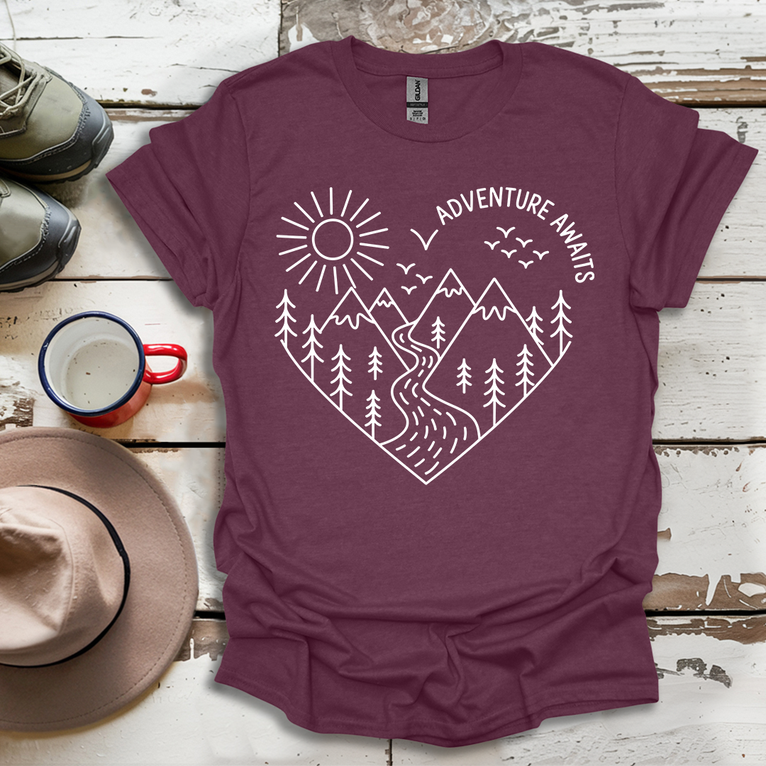 Adeventure Awaits outdoor V10 T-Shirt