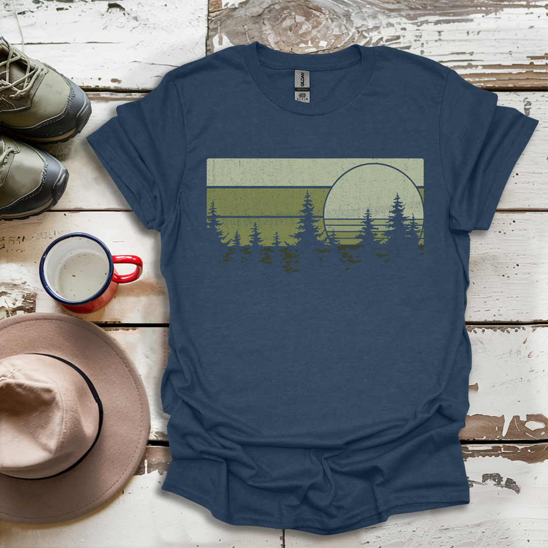 Outdoor Forest Trees Nature Wildlife V1 T-Shirt